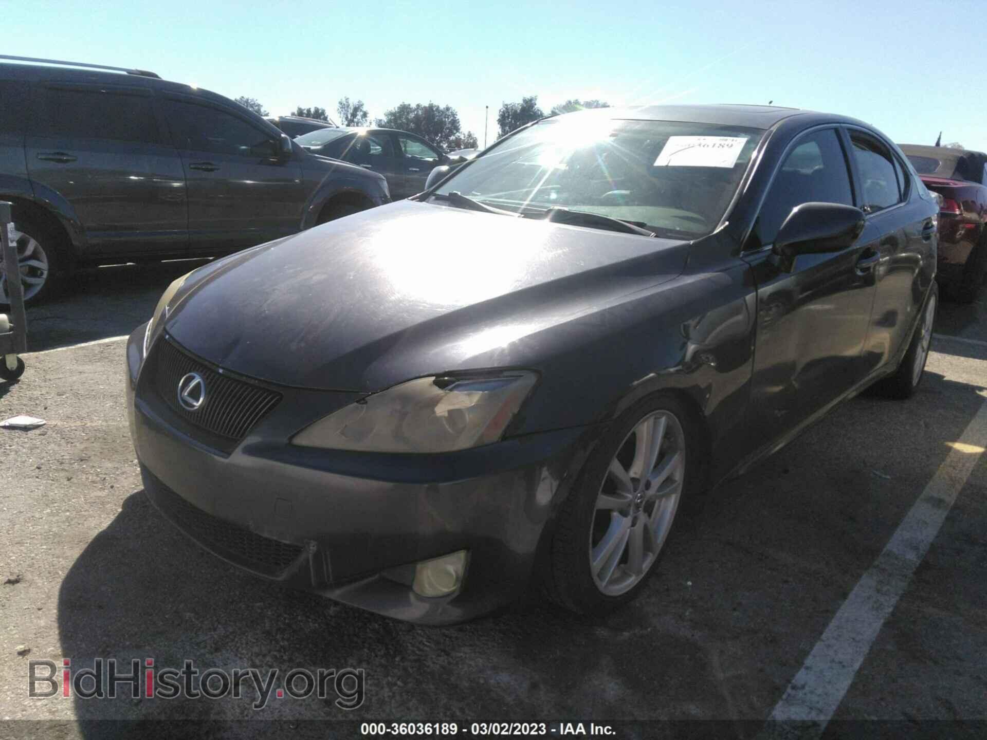 2006 LEXUS IS 350 - VIN: JTHBE262X65009586 - Фото 2