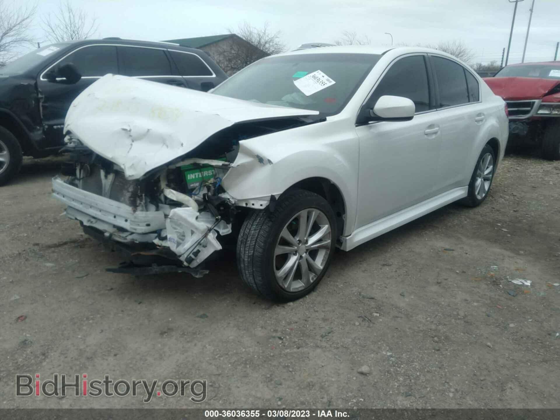 2014 SUBARU LEGACY - VIN: 4S3BMBC65E3028634 - Фото 2