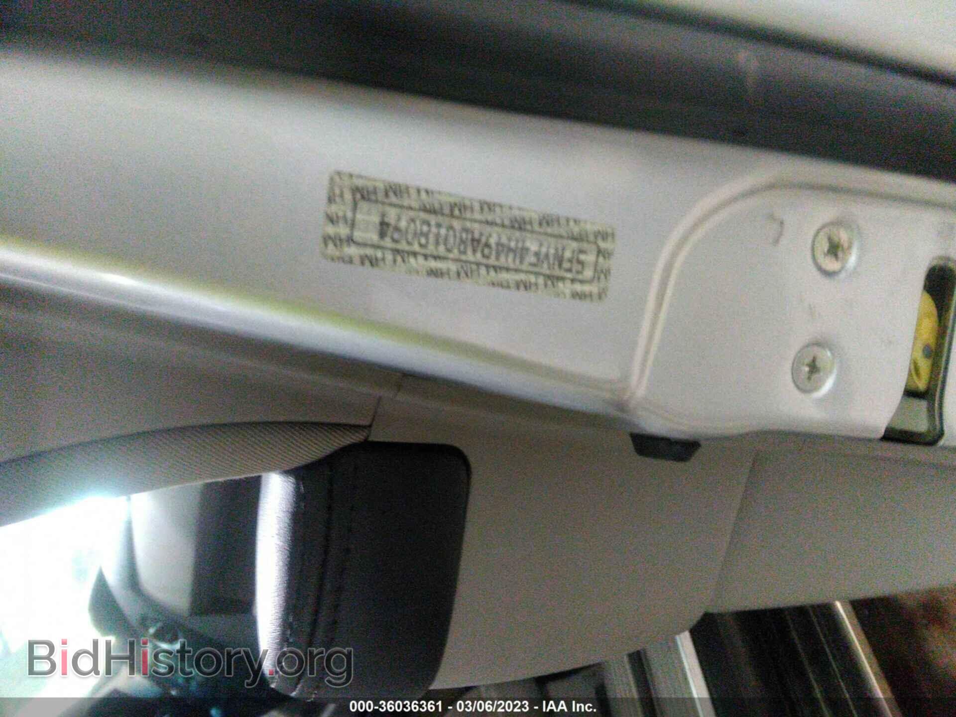 2010 HONDA PILOT - VIN: 5FNYF4H49AB018094 - Фото 9