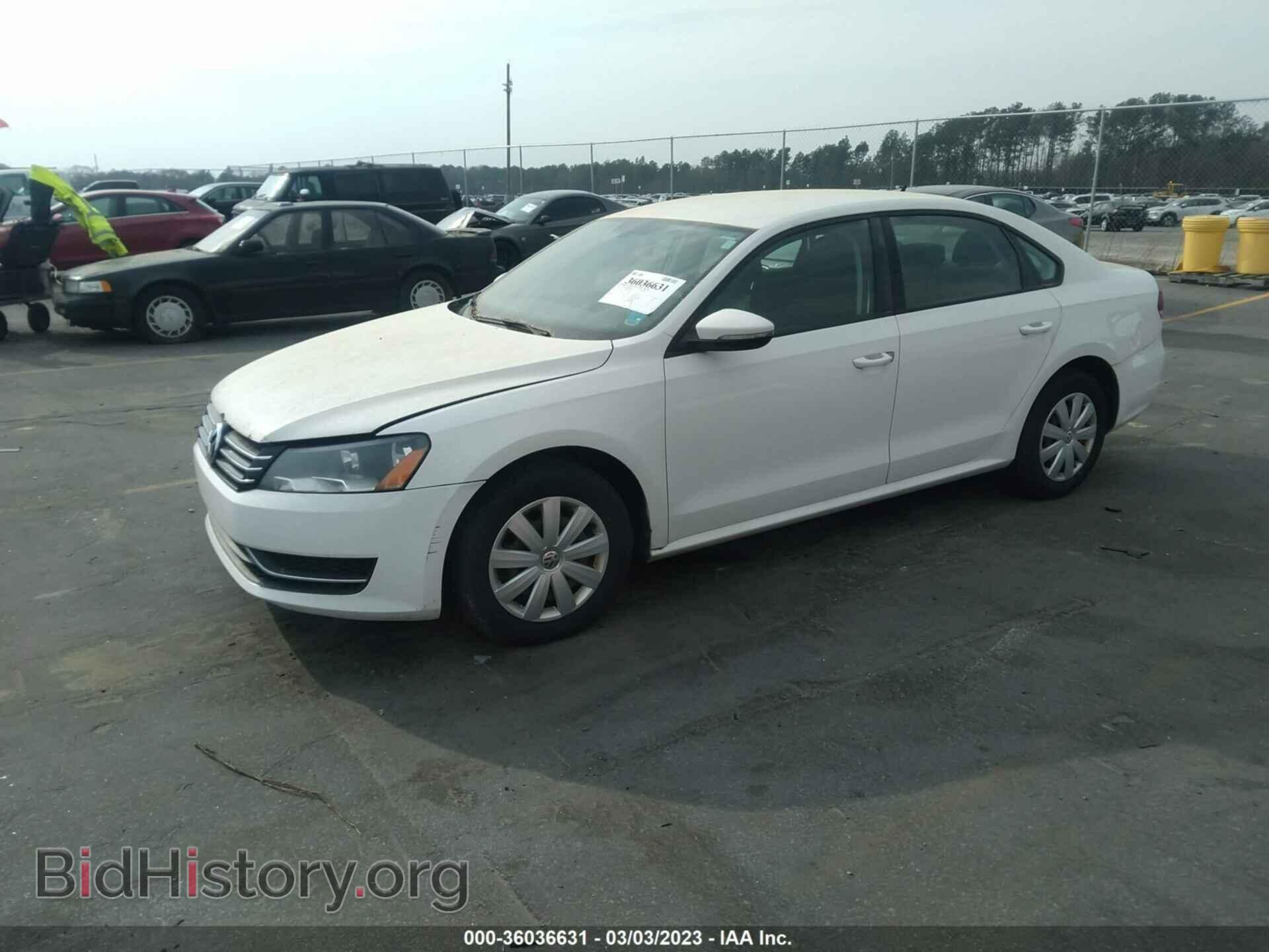 2012 VOLKSWAGEN PASSAT - VIN: 1VWAP7A3XCC083079 - Фото 2