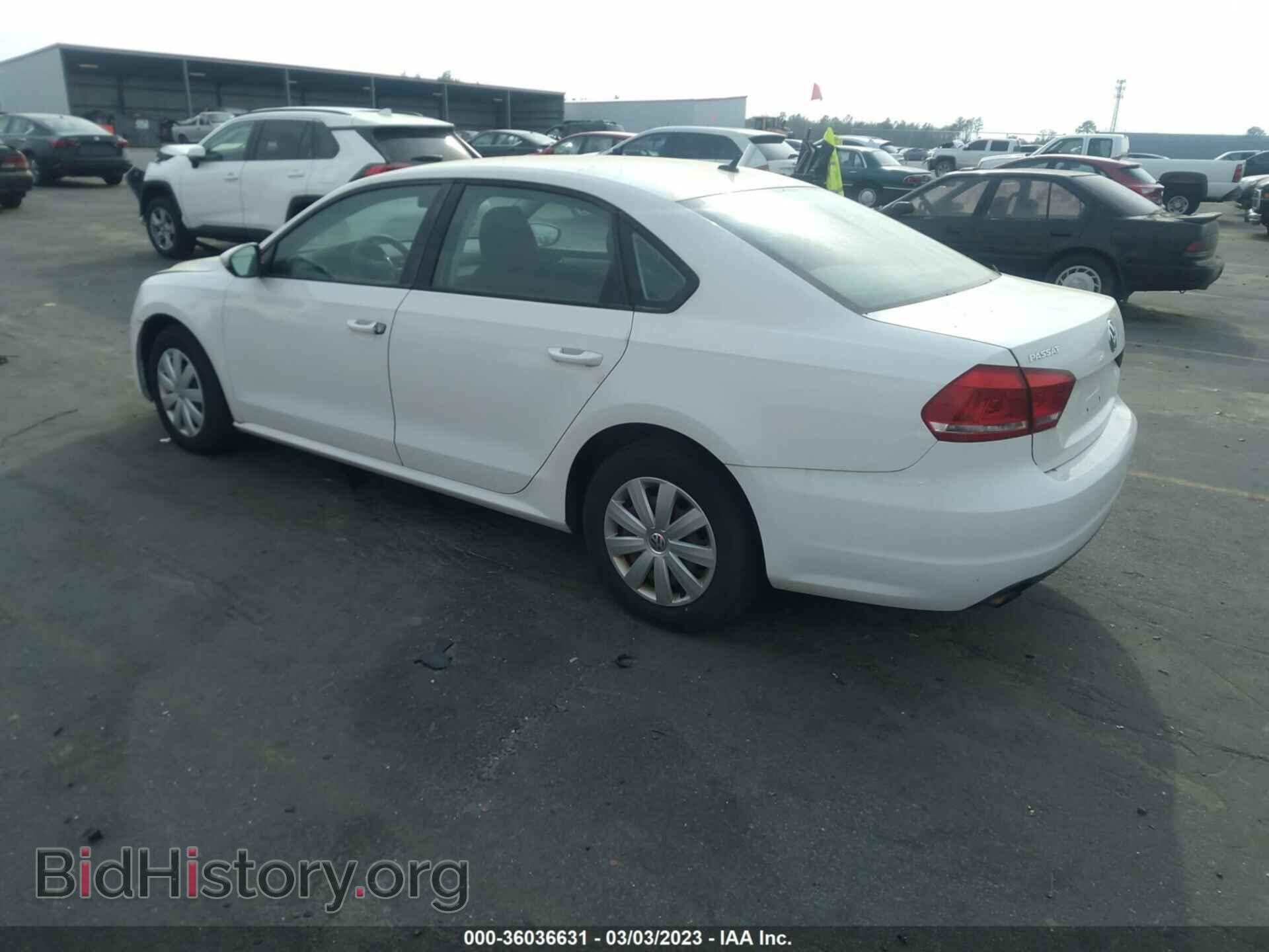 2012 VOLKSWAGEN PASSAT - VIN: 1VWAP7A3XCC083079 - Фото 3