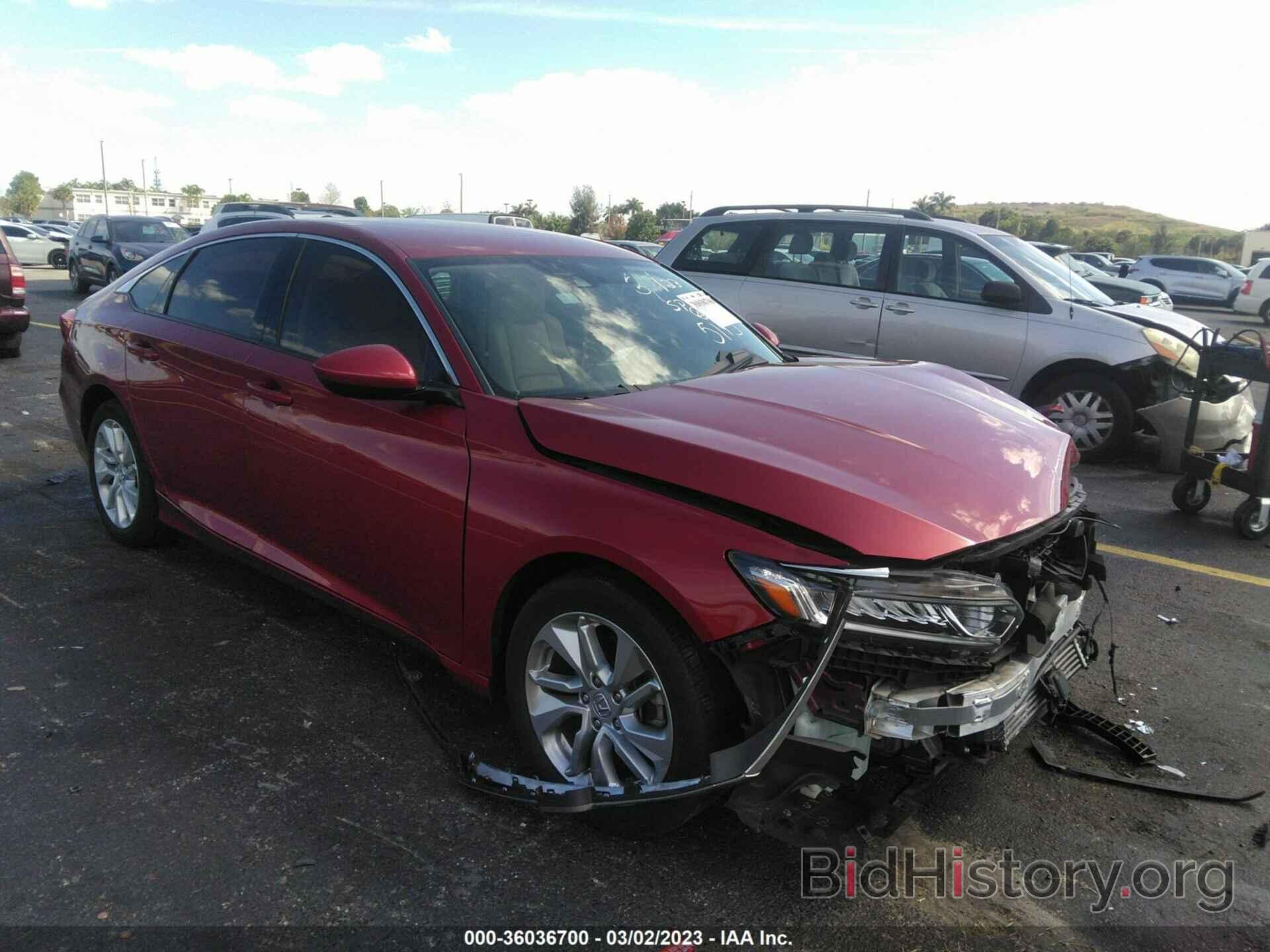 Photo 1HGCV1F15KA115115 - HONDA ACCORD SEDAN 2019