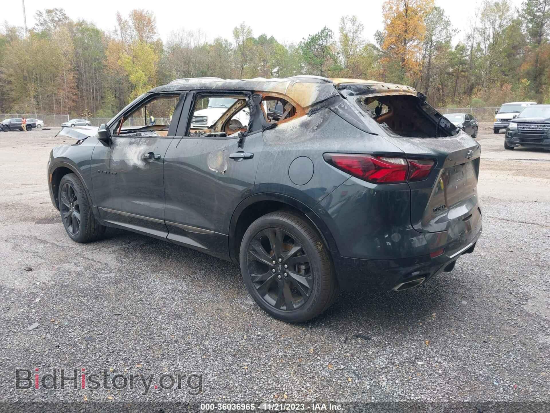 2019 CHEVROLET BLAZER - VIN: 3GNKBERS6KS580538 - Фото 3