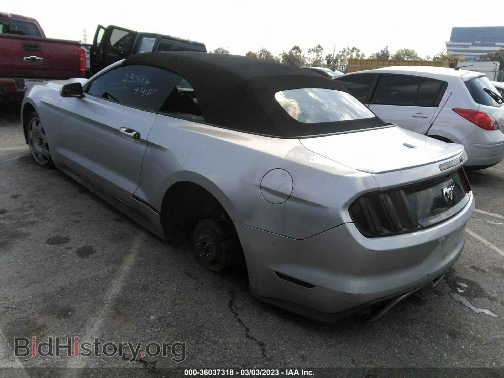 2016 FORD MUSTANG - VIN: 1FATP8UH0G5243317 - Фото 3