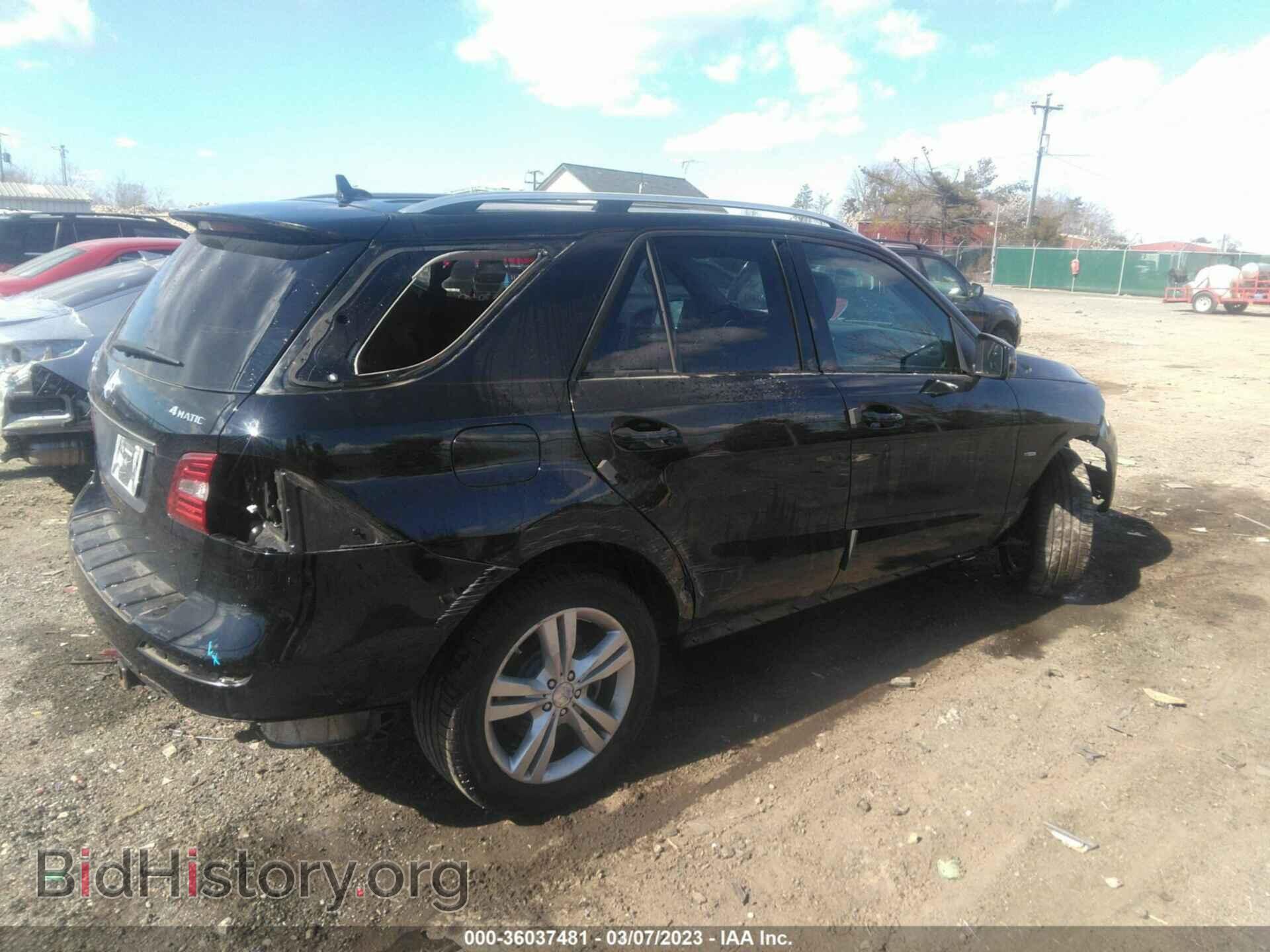 2012 MERCEDES-BENZ M-CLASS - VIN: 4JGDA5HB8CA019052 - Фото 4