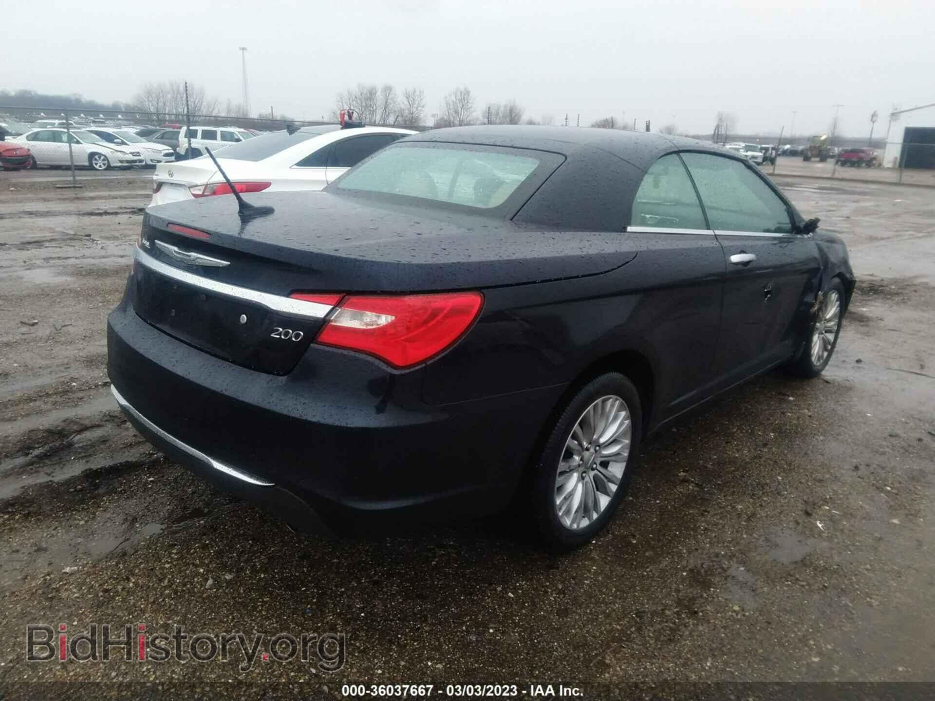 2012 CHRYSLER 200 - VIN: 1C3BCBFG3CN116207 - Фото 4