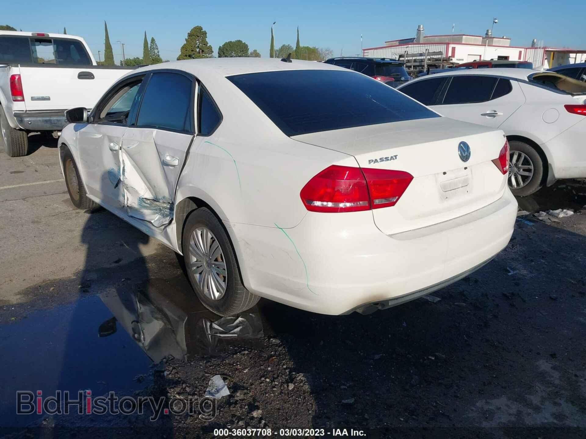 2014 VOLKSWAGEN PASSAT - VIN: 1VWAT7A38EC044313 - Фото 3