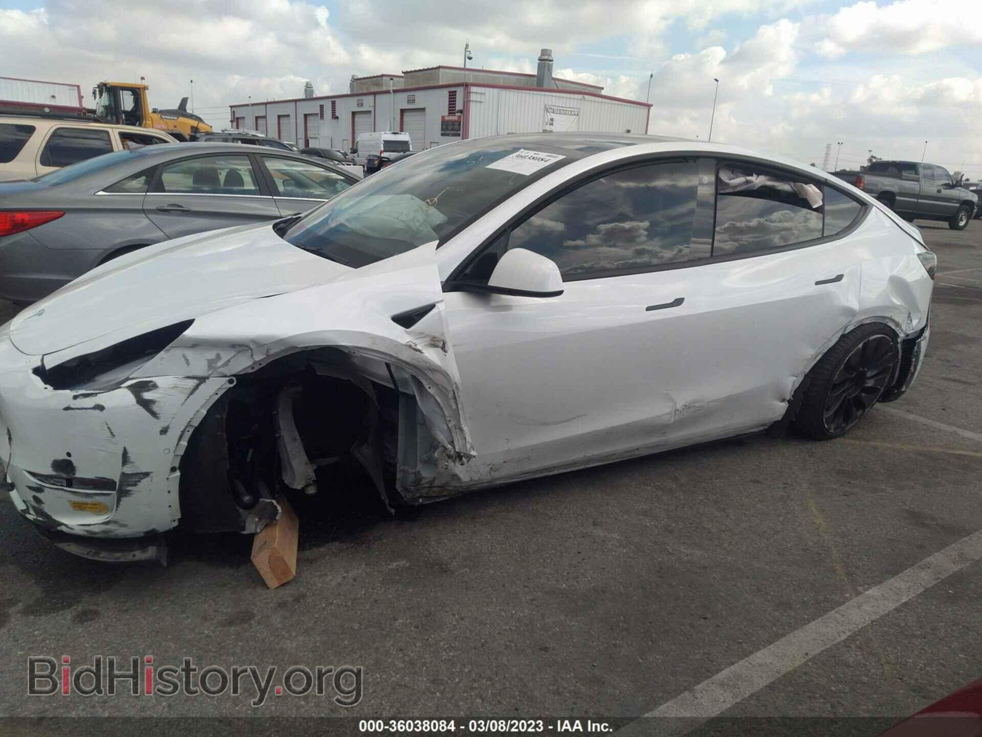 2022 TESLA MODEL Y - VIN: 7SAYGDEF4NF314751 - Фото 6