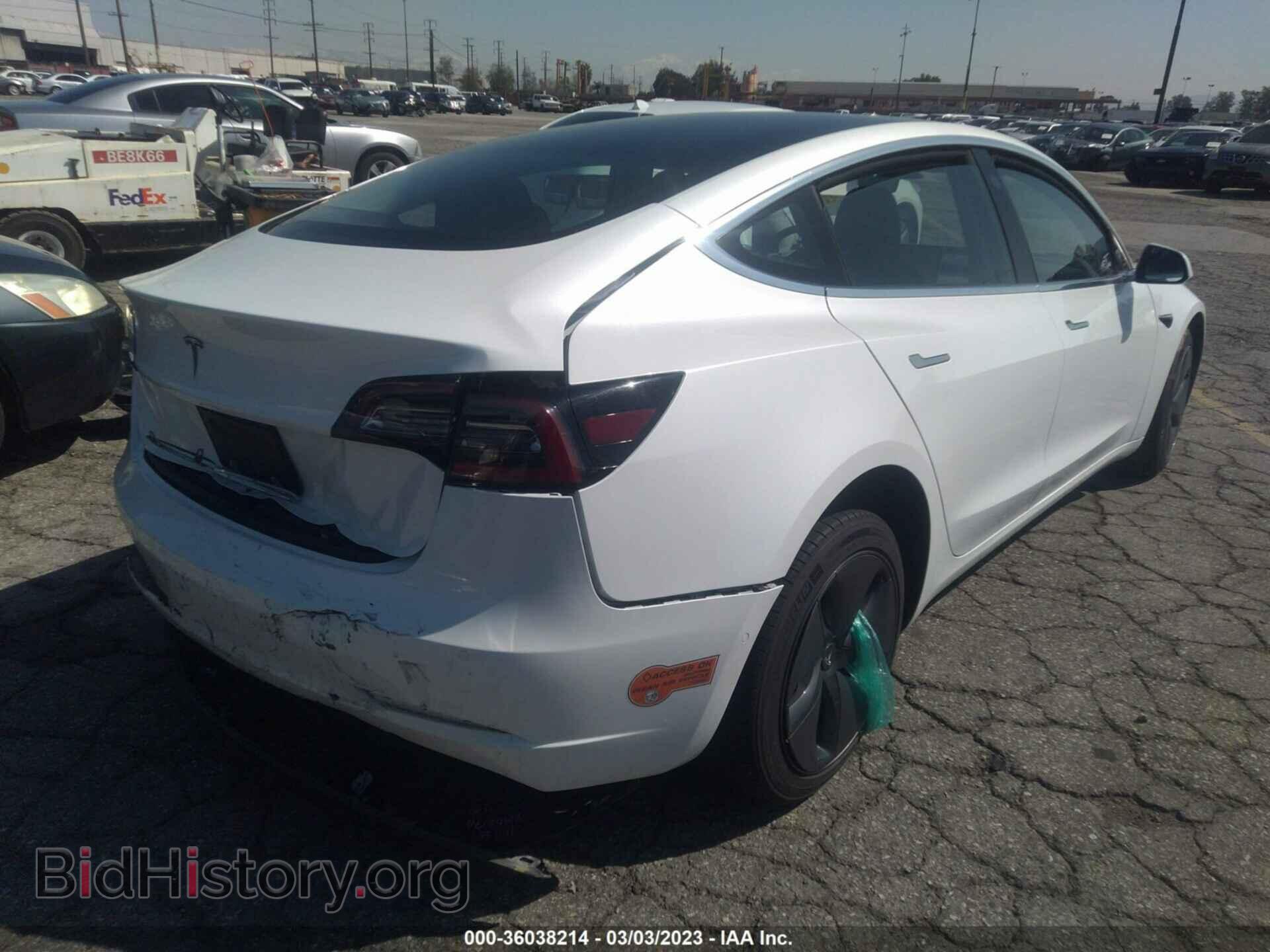 2020 TESLA MODEL 3 - VIN: 5YJ3E1EAXLF504230 - Фото 4