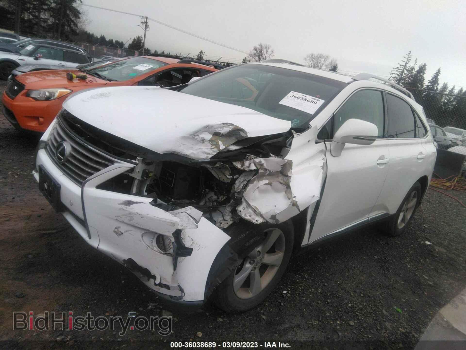 2014 LEXUS RX 350 - VIN: 2T2BK1BA7EC229864 - Фото 2