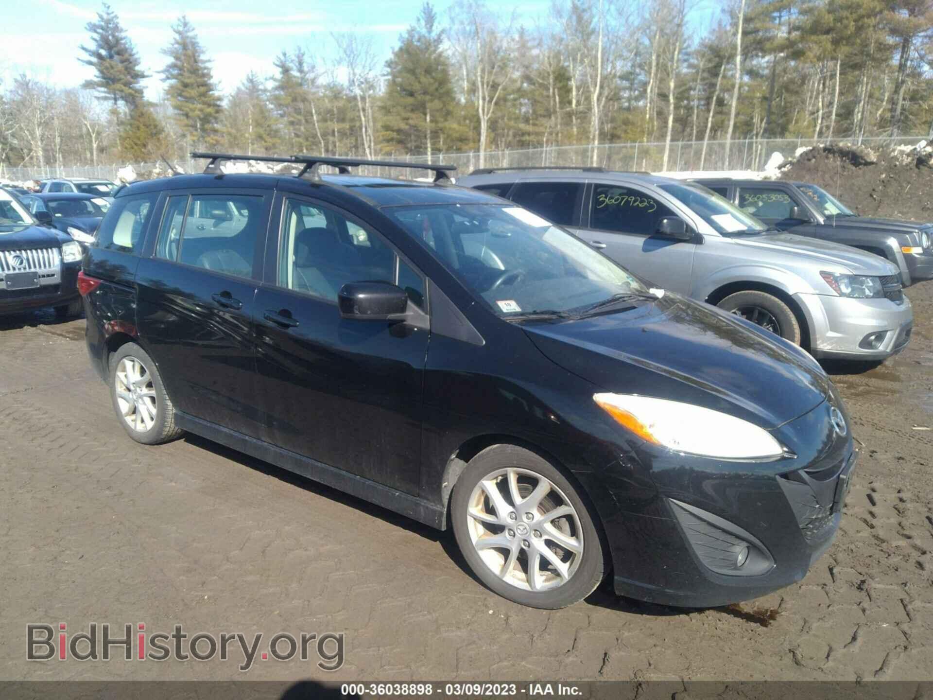 Photo JM1CW2DL0C0141344 - MAZDA MAZDA5 2012