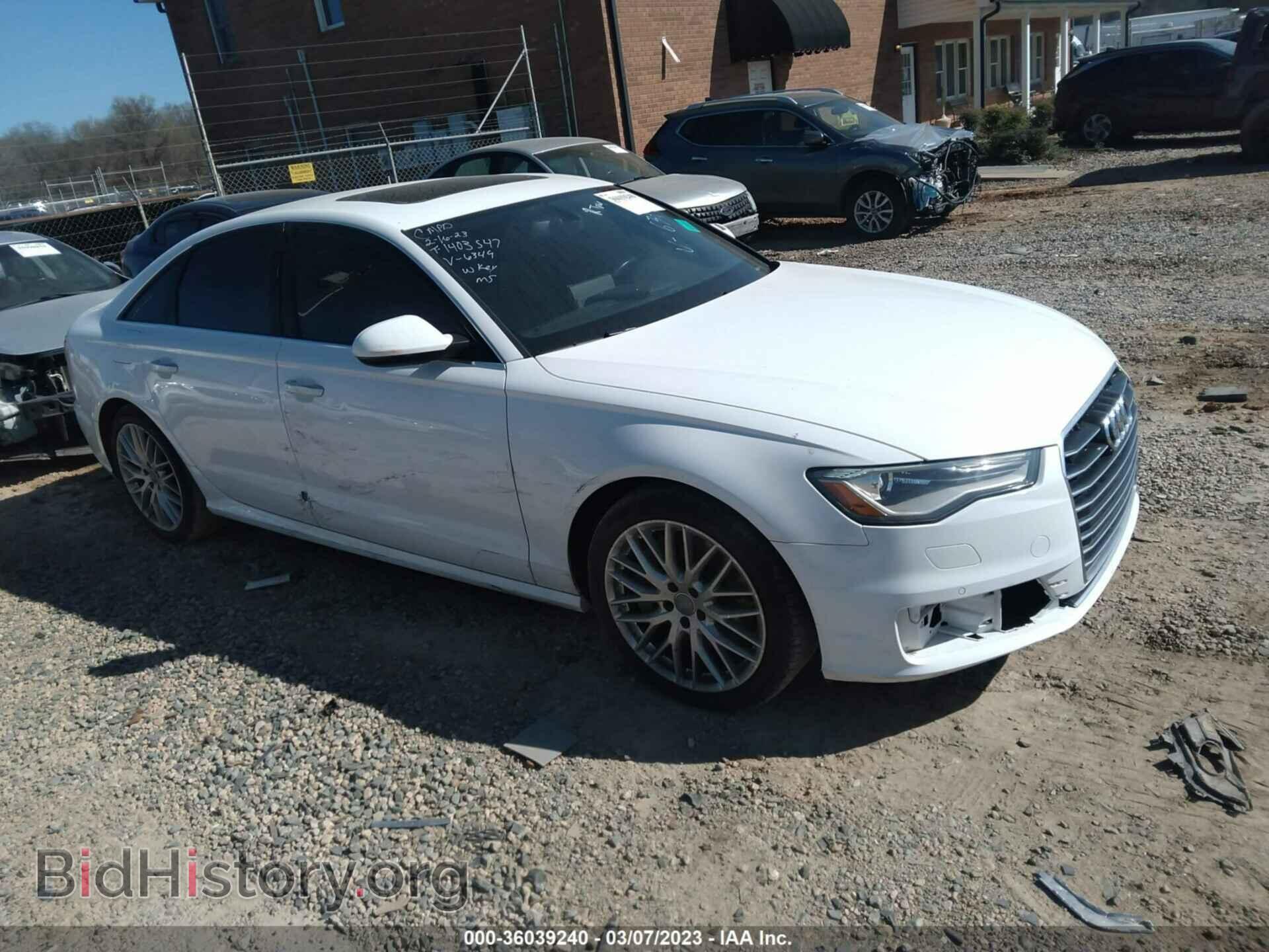 Фотография WAUDFAFC4GN116349 - AUDI A6 2016