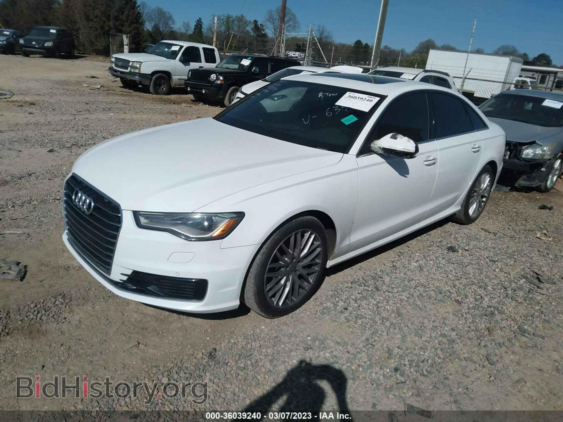 2016 AUDI A6 - VIN: WAUDFAFC4GN116349 - Фото 2