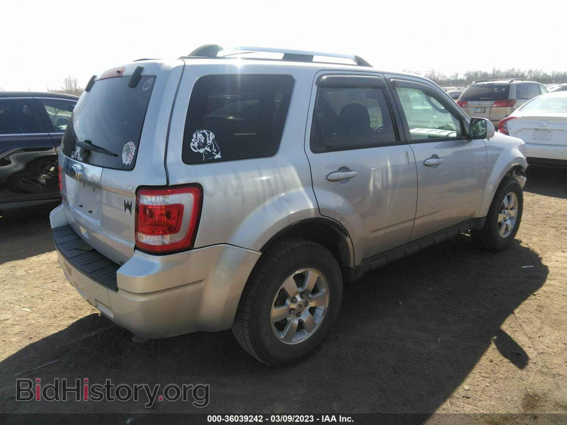 2011 FORD ESCAPE - VIN: 1FMCU0E78BKA32334 - Фото 4