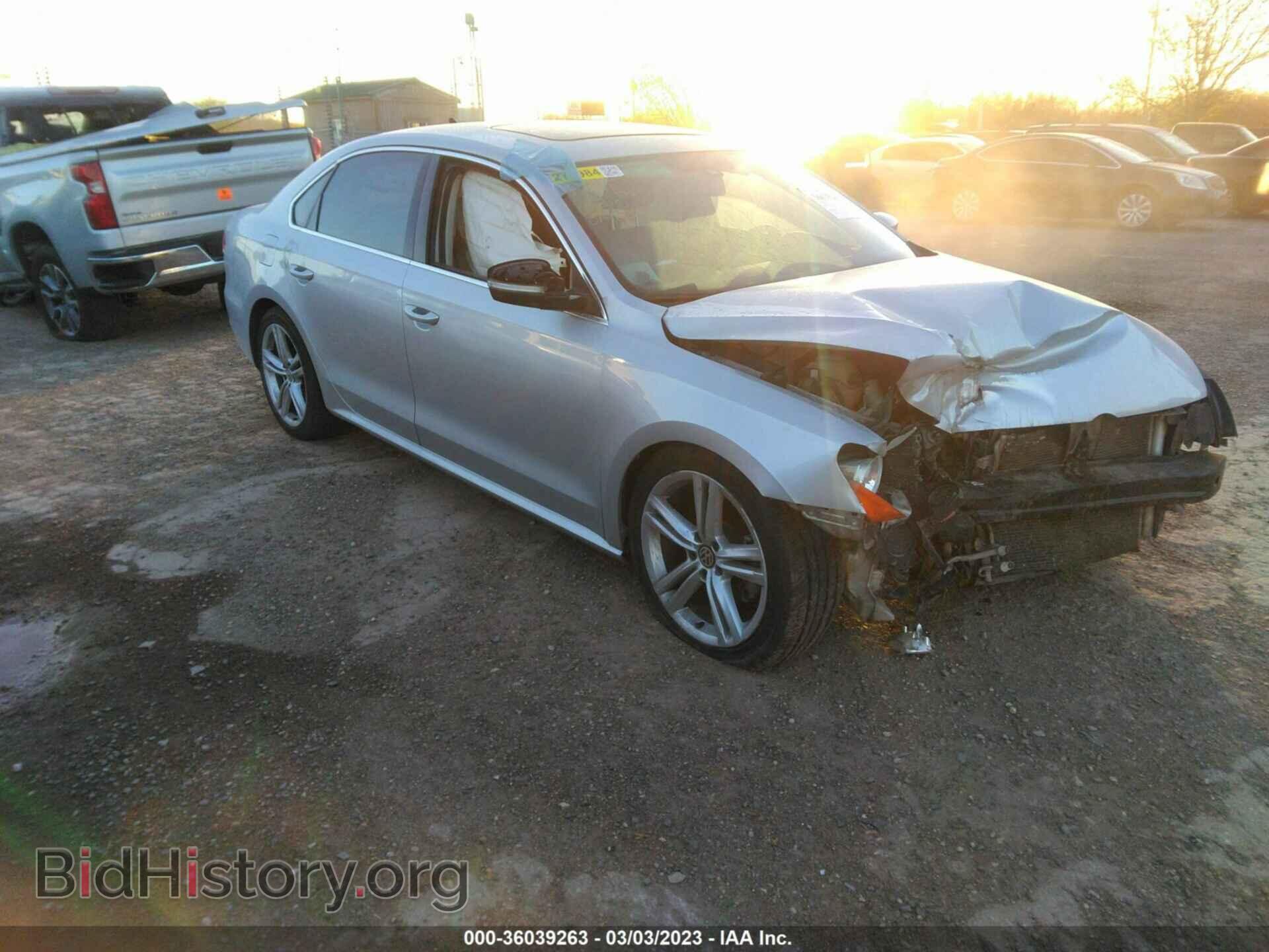 Photo 1VWBP7A37EC011828 - VOLKSWAGEN PASSAT 2014