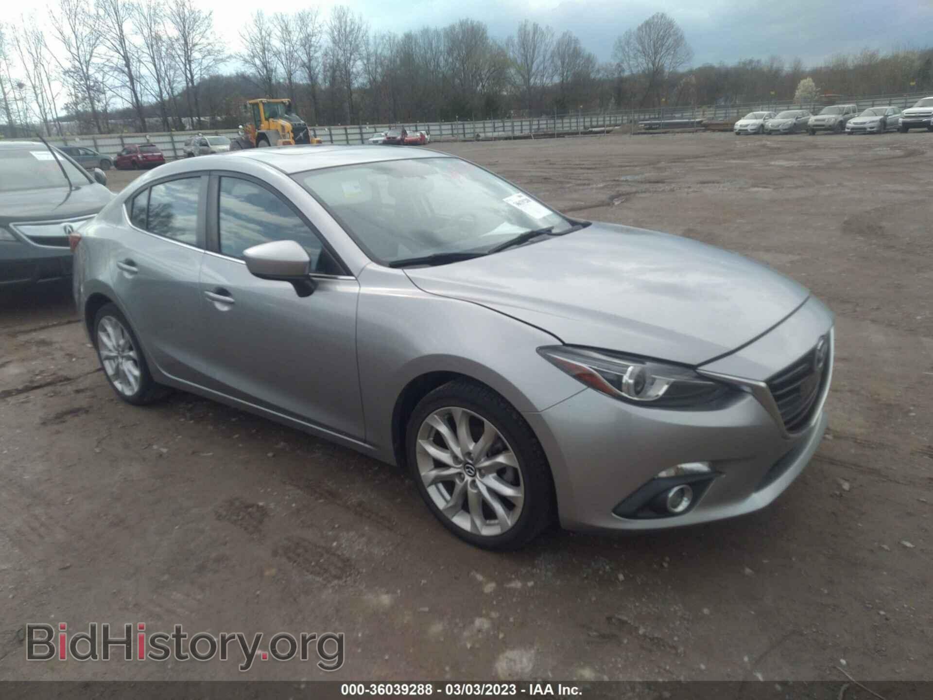 Photo JM1BM1W34F1237257 - MAZDA MAZDA3 2015
