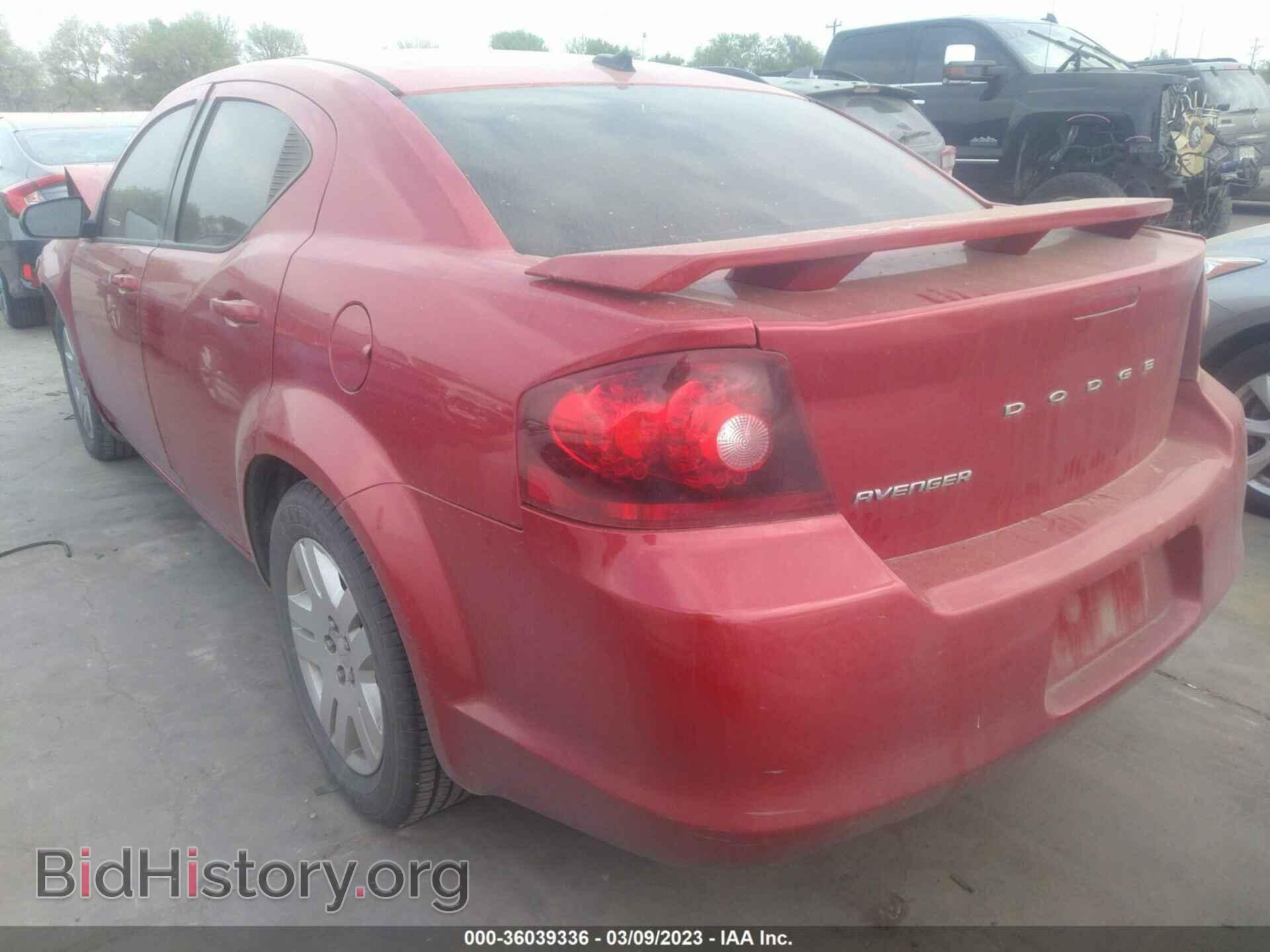 2014 DODGE AVENGER - VIN: 1C3CDZAG1EN218268 - Photo 3