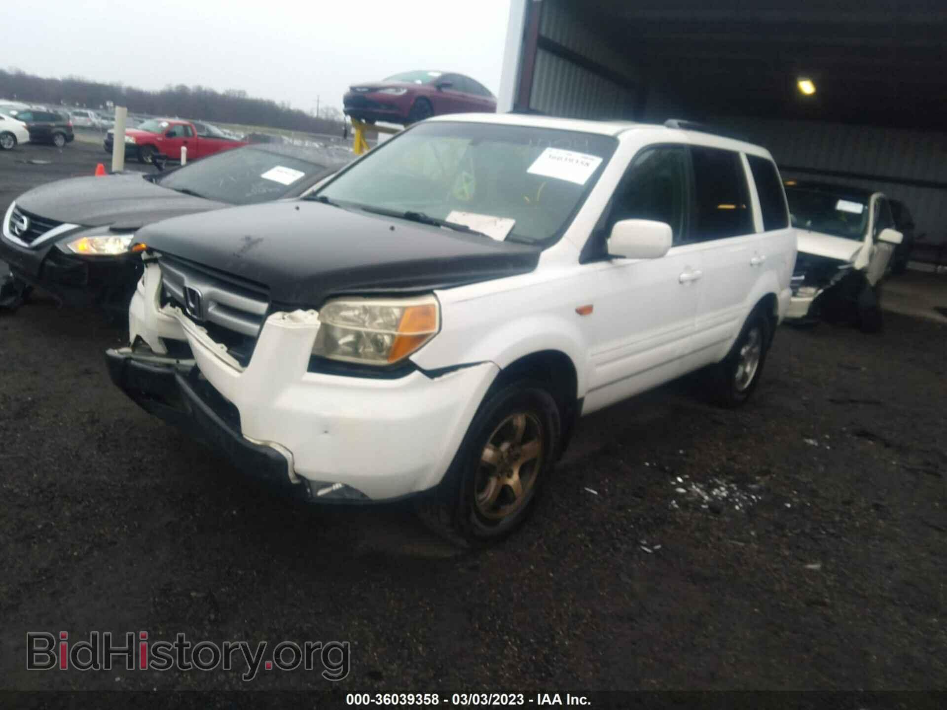 2006 HONDA PILOT - VIN: 2HKYF18526H555132 - Фото 2