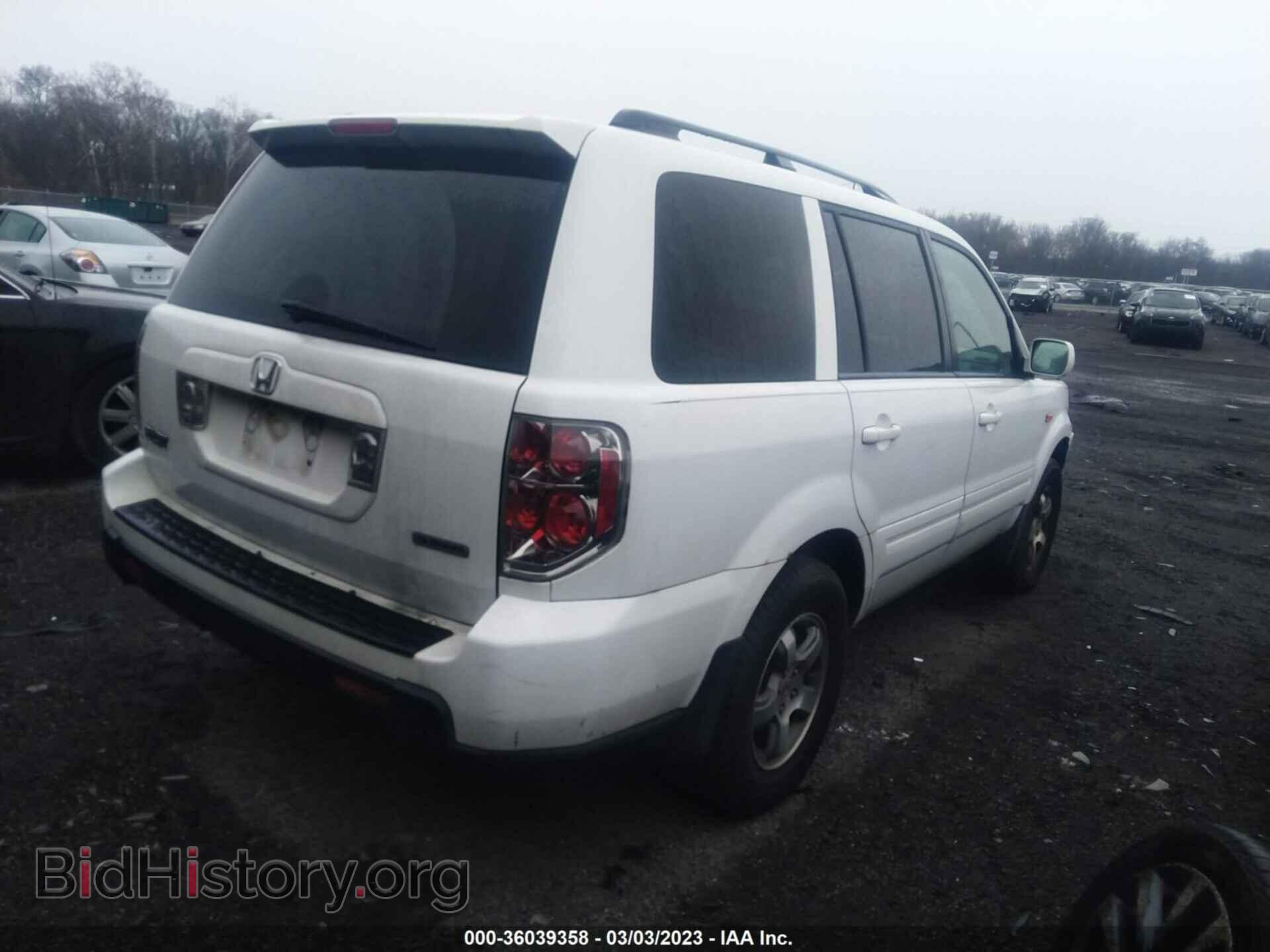 2006 HONDA PILOT - VIN: 2HKYF18526H555132 - Фото 4
