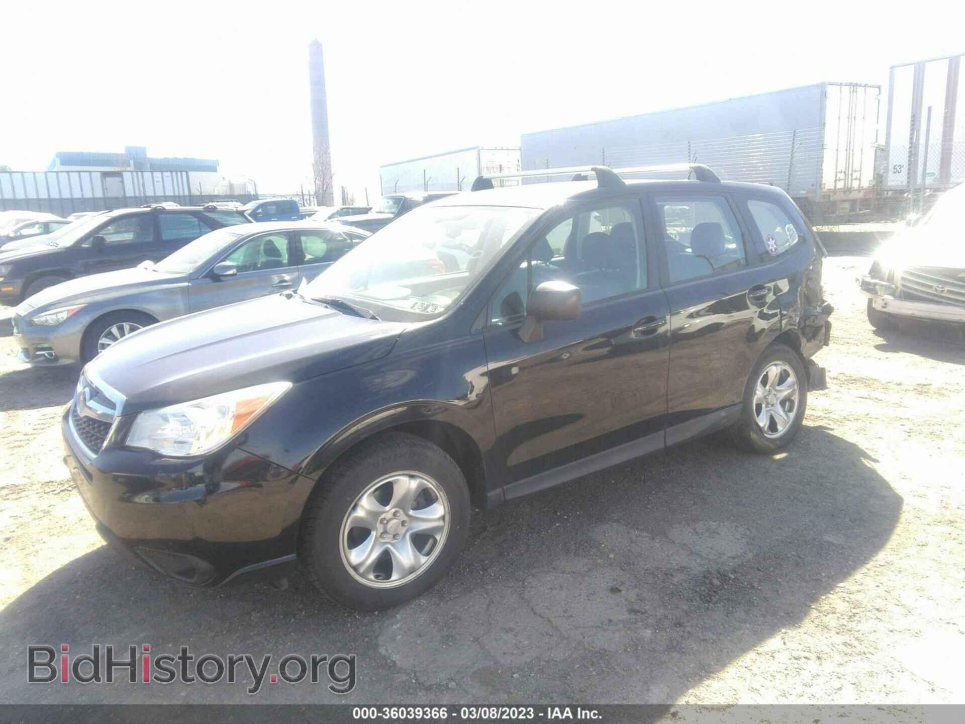 2015 SUBARU FORESTER - VIN: JF2SJAAC7FG460049 - Фото 2