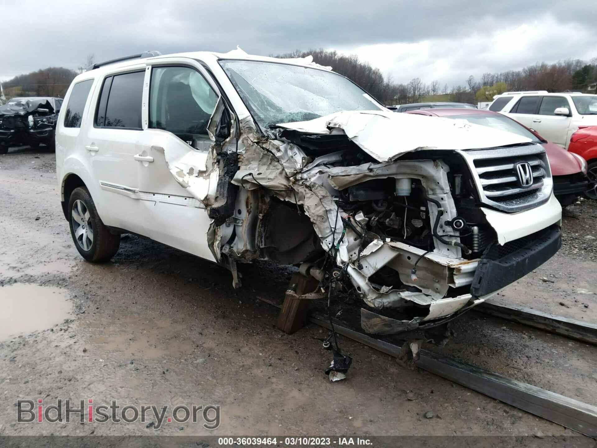 Photo 5FNYF4H99FB049512 - HONDA PILOT 2015
