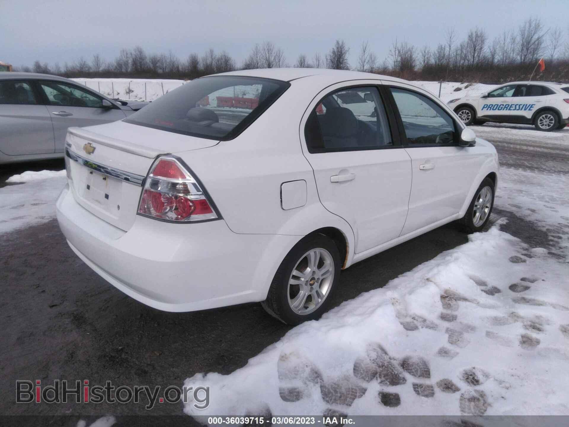 2011 CHEVROLET AVEO - VIN: KL1TD5DE0BB126085 - Фото 4
