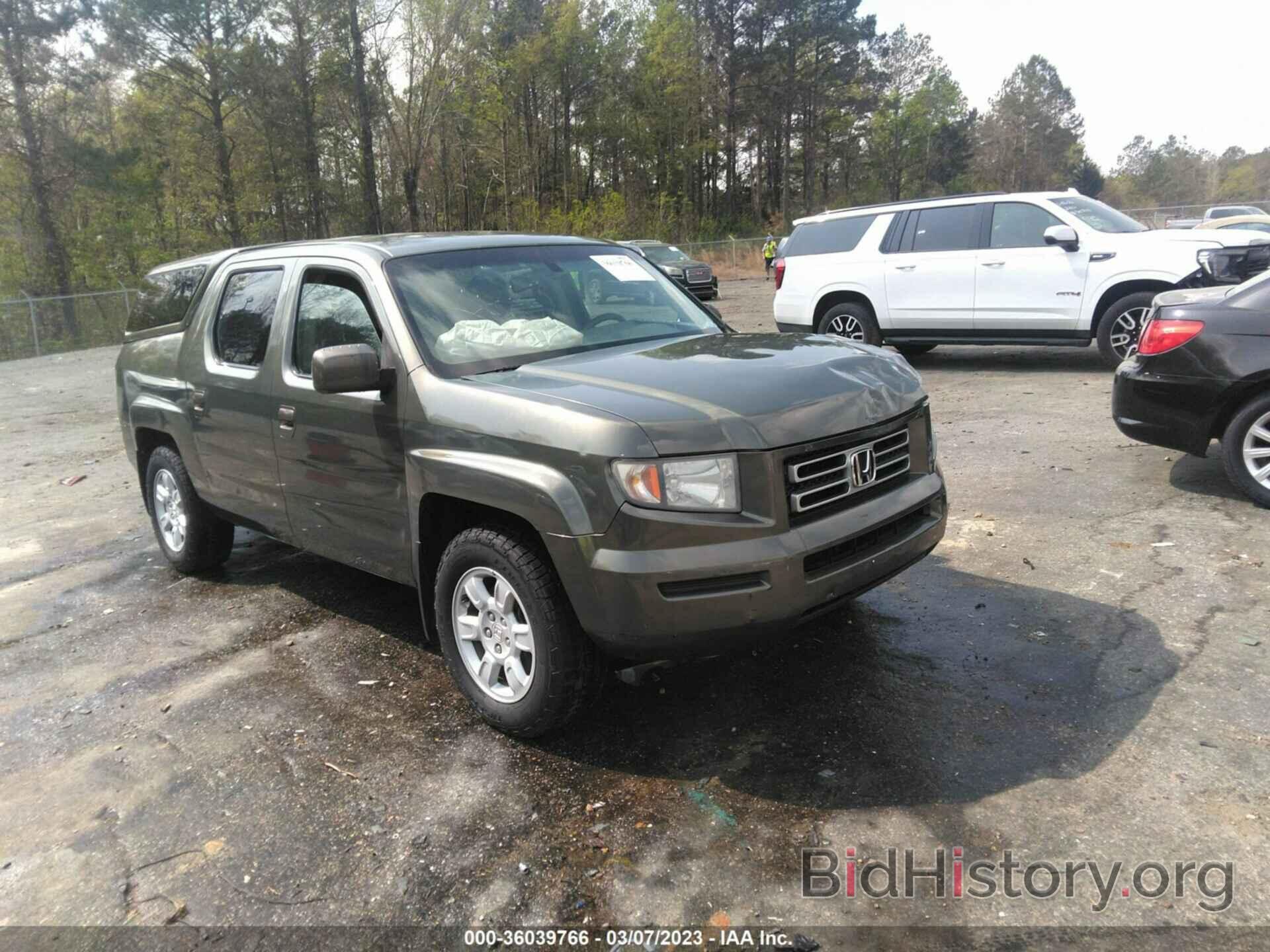 Фотография 2HJYK16516H554508 - HONDA RIDGELINE 2006