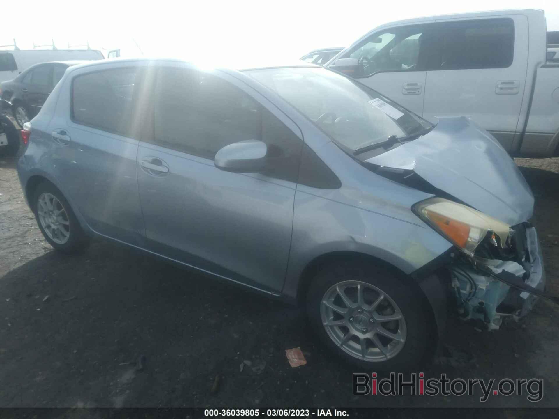 Photo JTDKTUD31CD511029 - TOYOTA YARIS 2012