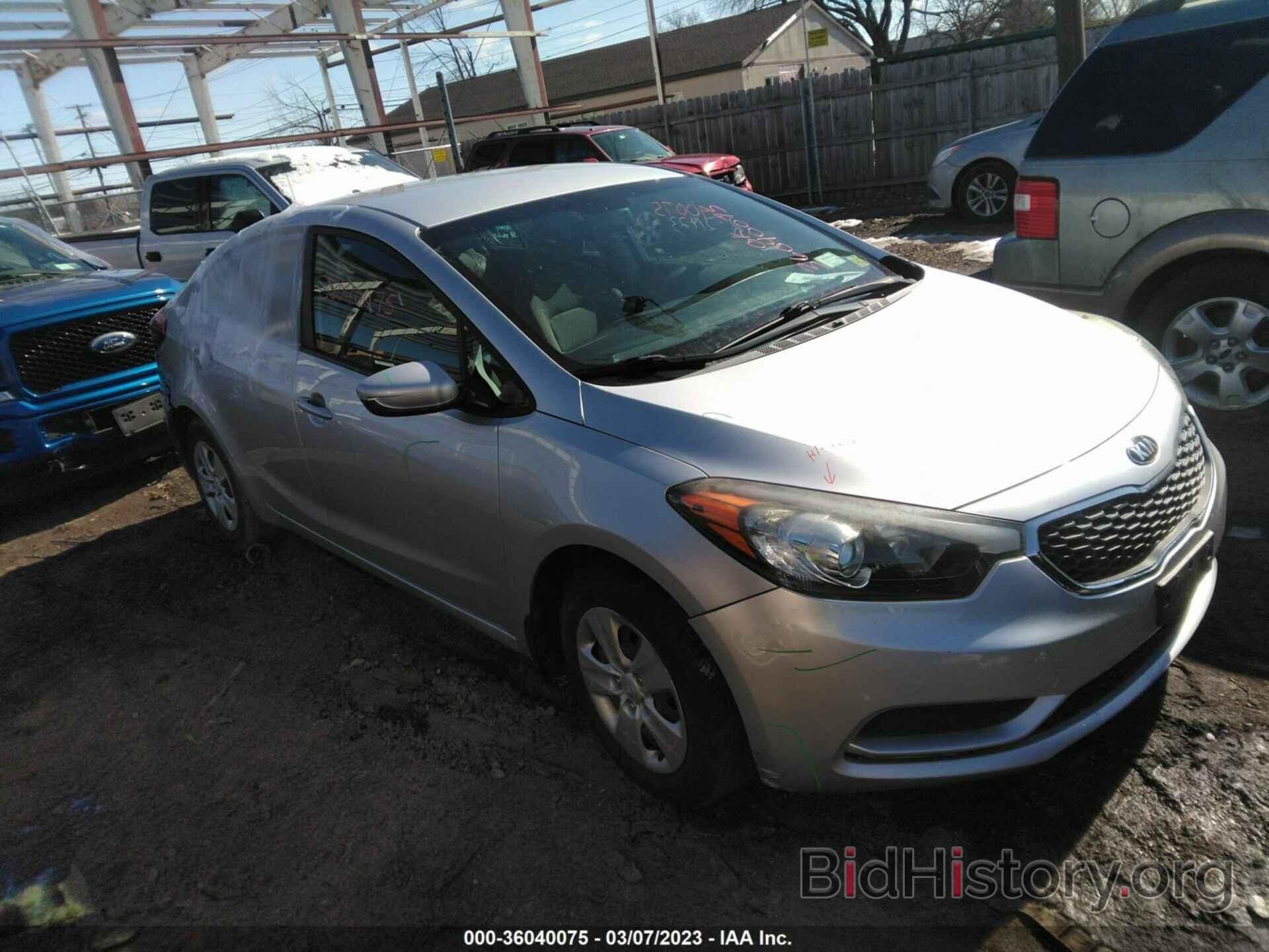 Photo KNAFK4A66E5140821 - KIA FORTE 2014