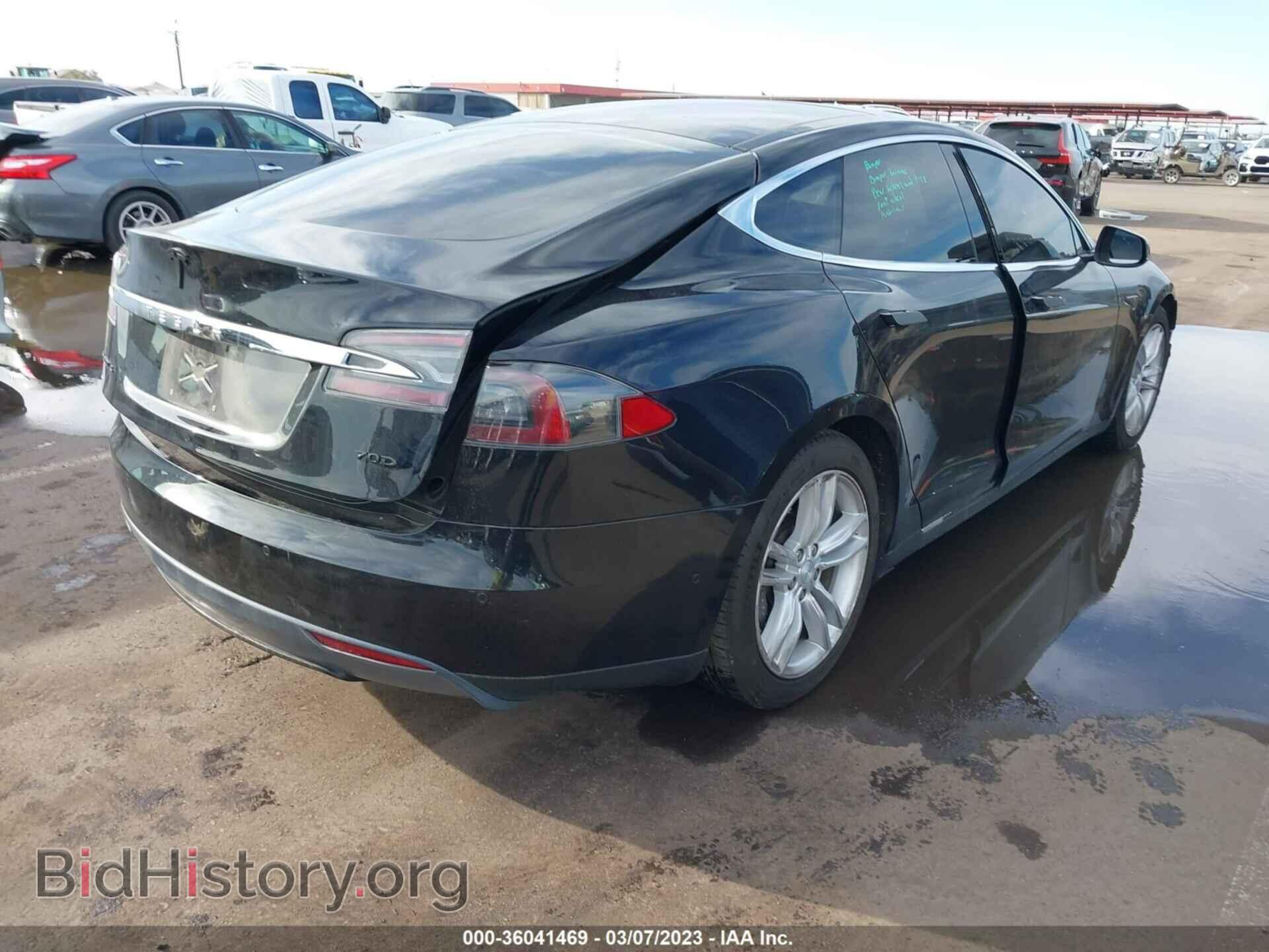 2015 TESLA MODEL S - VIN: 5YJSA1E24FF105270 - Фото 4