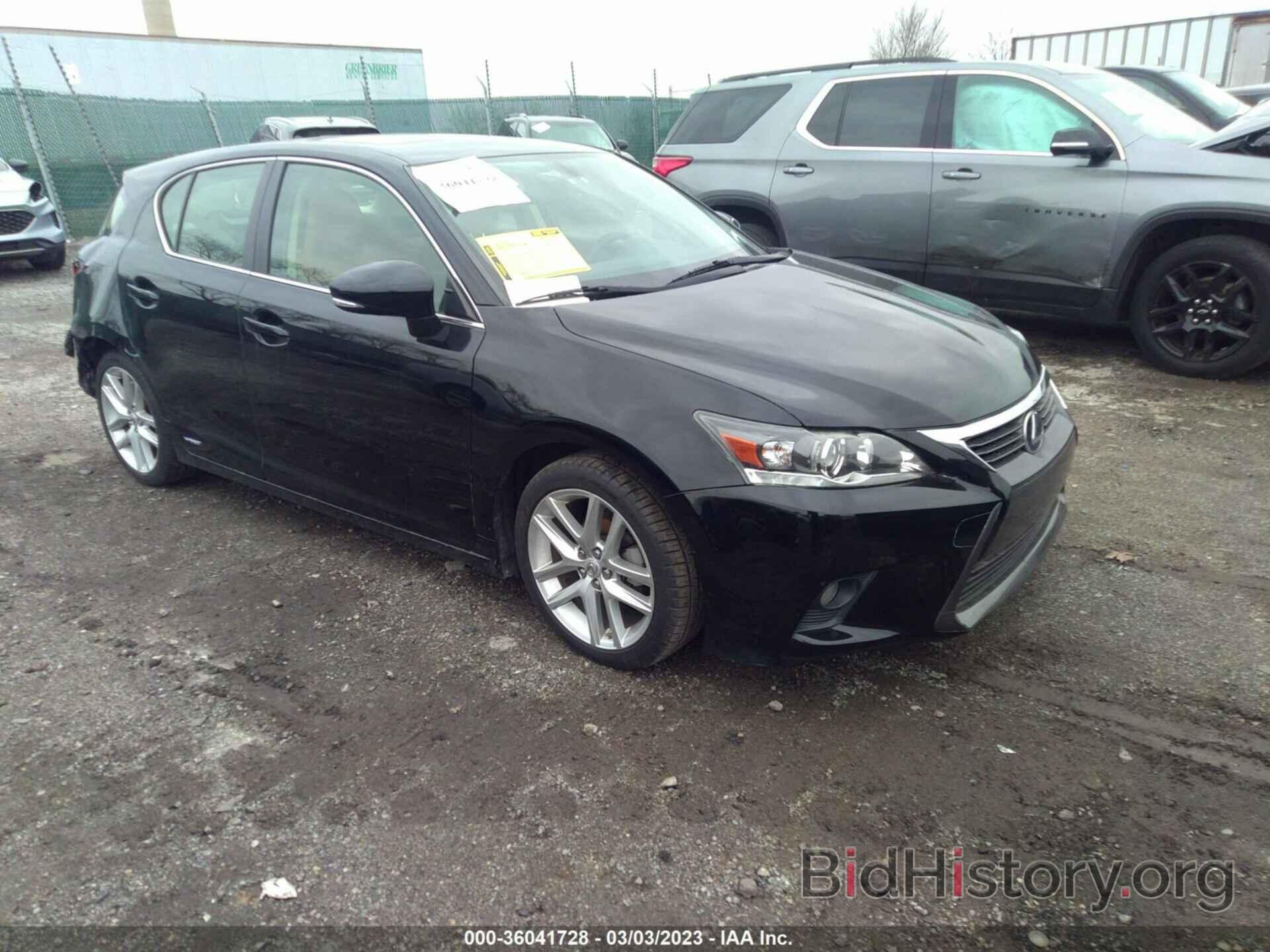 Photo JTHKD5BH5F2214376 - LEXUS CT 200H 2015