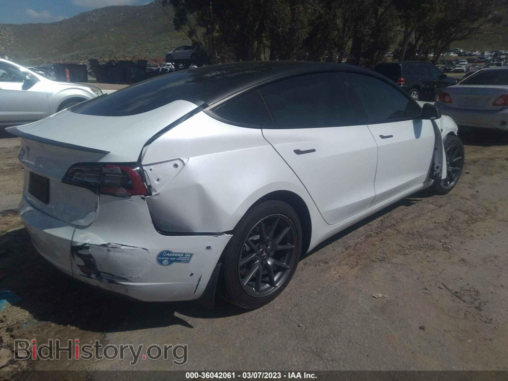 2021 TESLA MODEL 3 - VIN: 5YJ3E1EA9MF939712 - Фото 4