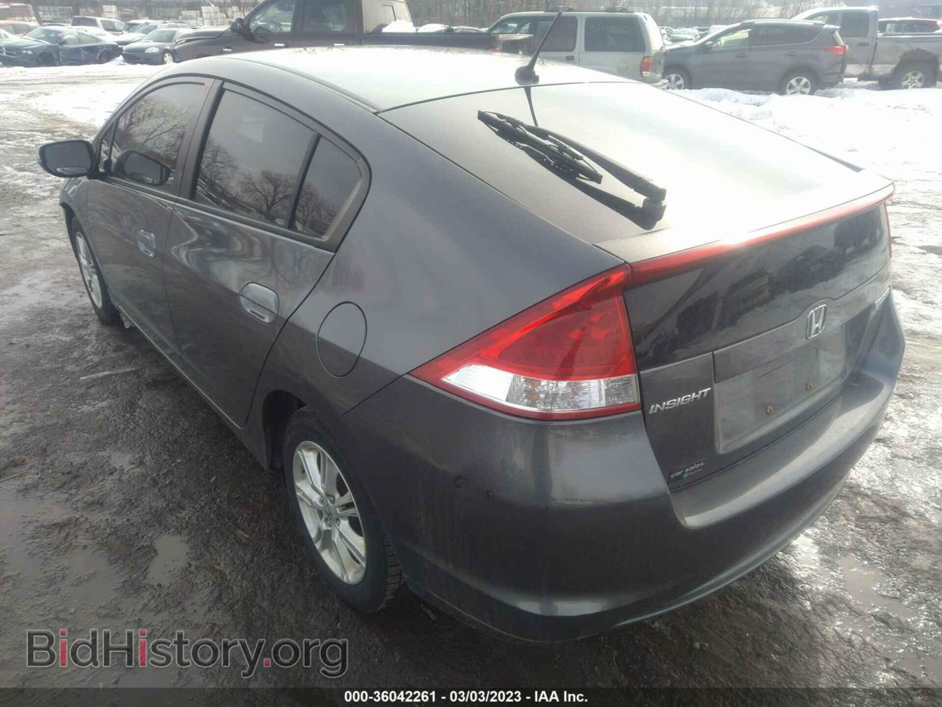 2010 HONDA INSIGHT - VIN: JHMZE2H79AS037560 - Фото 3