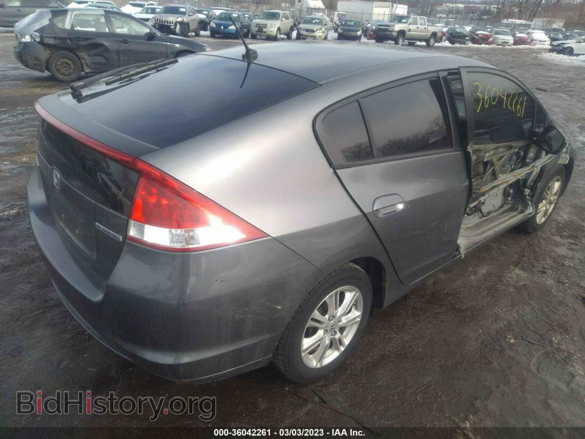 2010 HONDA INSIGHT - VIN: JHMZE2H79AS037560 - Фото 4