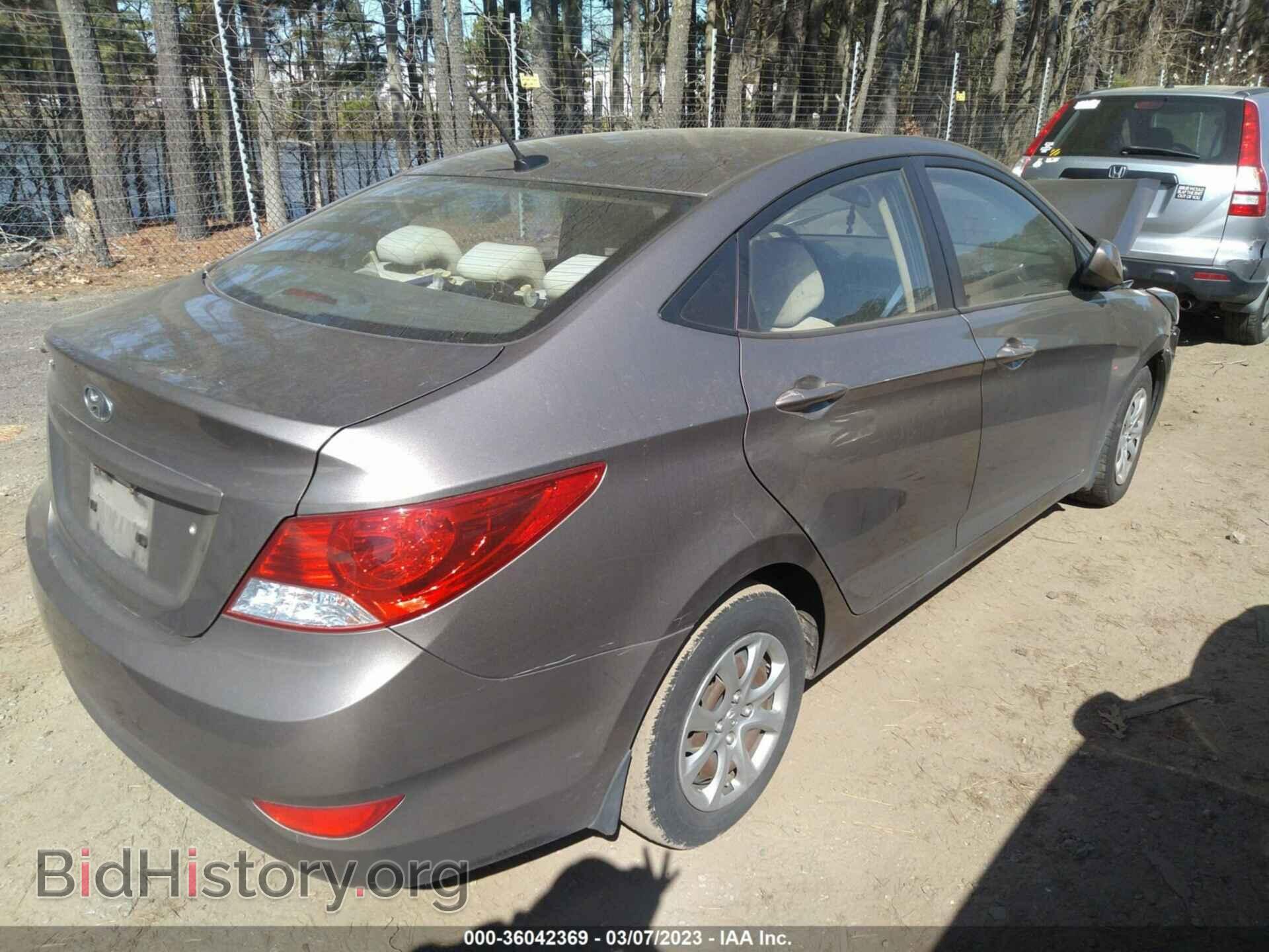 2013 HYUNDAI ACCENT - VIN: KMHCT4AE5DU416772 - Фото 4