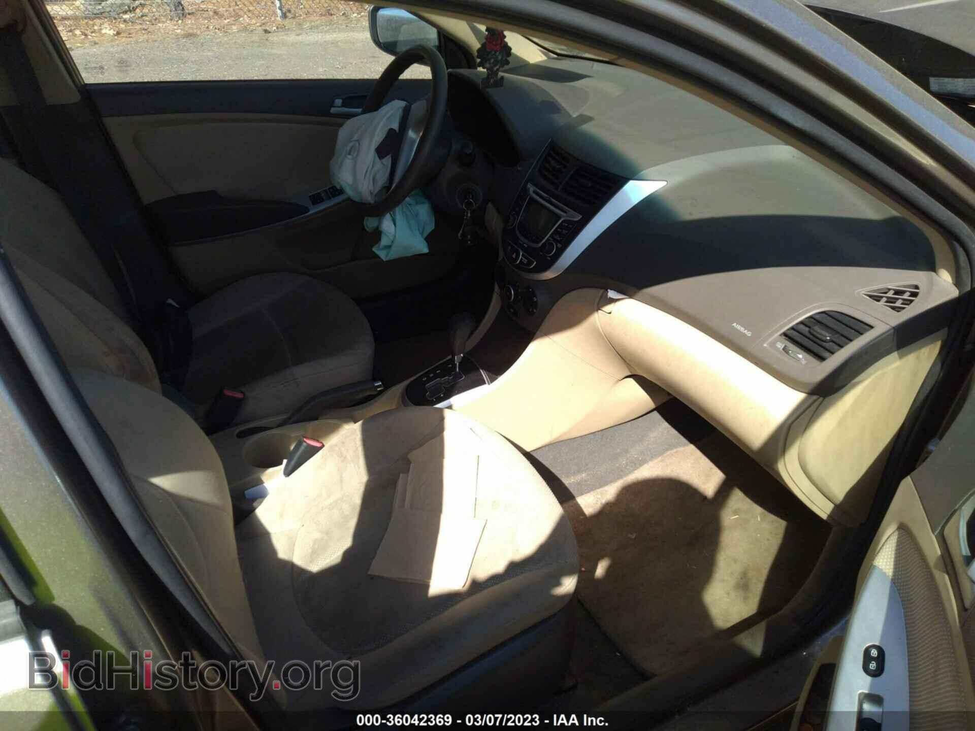 2013 HYUNDAI ACCENT - VIN: KMHCT4AE5DU416772 - Фото 5
