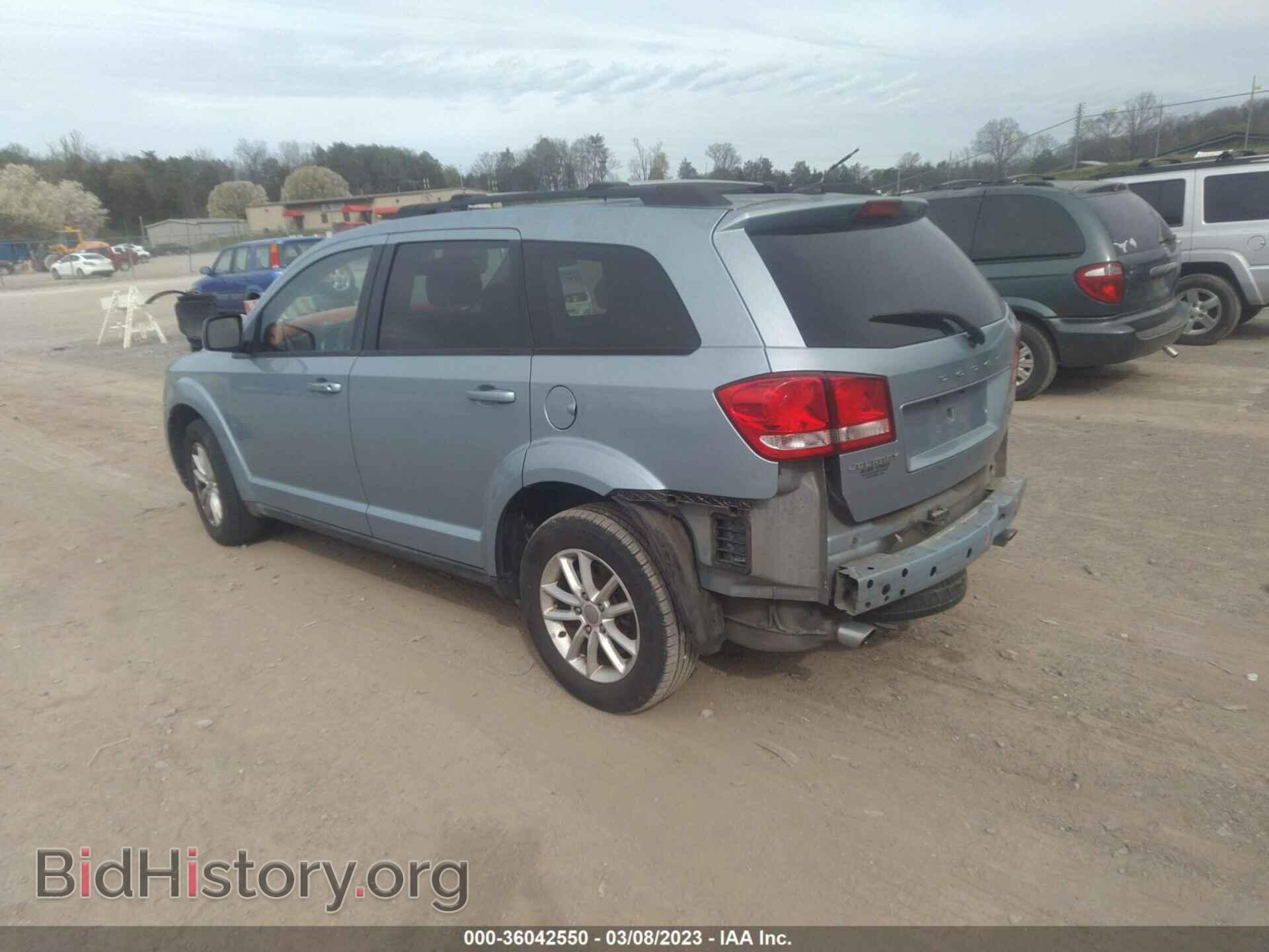 2013 DODGE JOURNEY - VIN: 3C4PDCBG7DT636809 - Фото 3