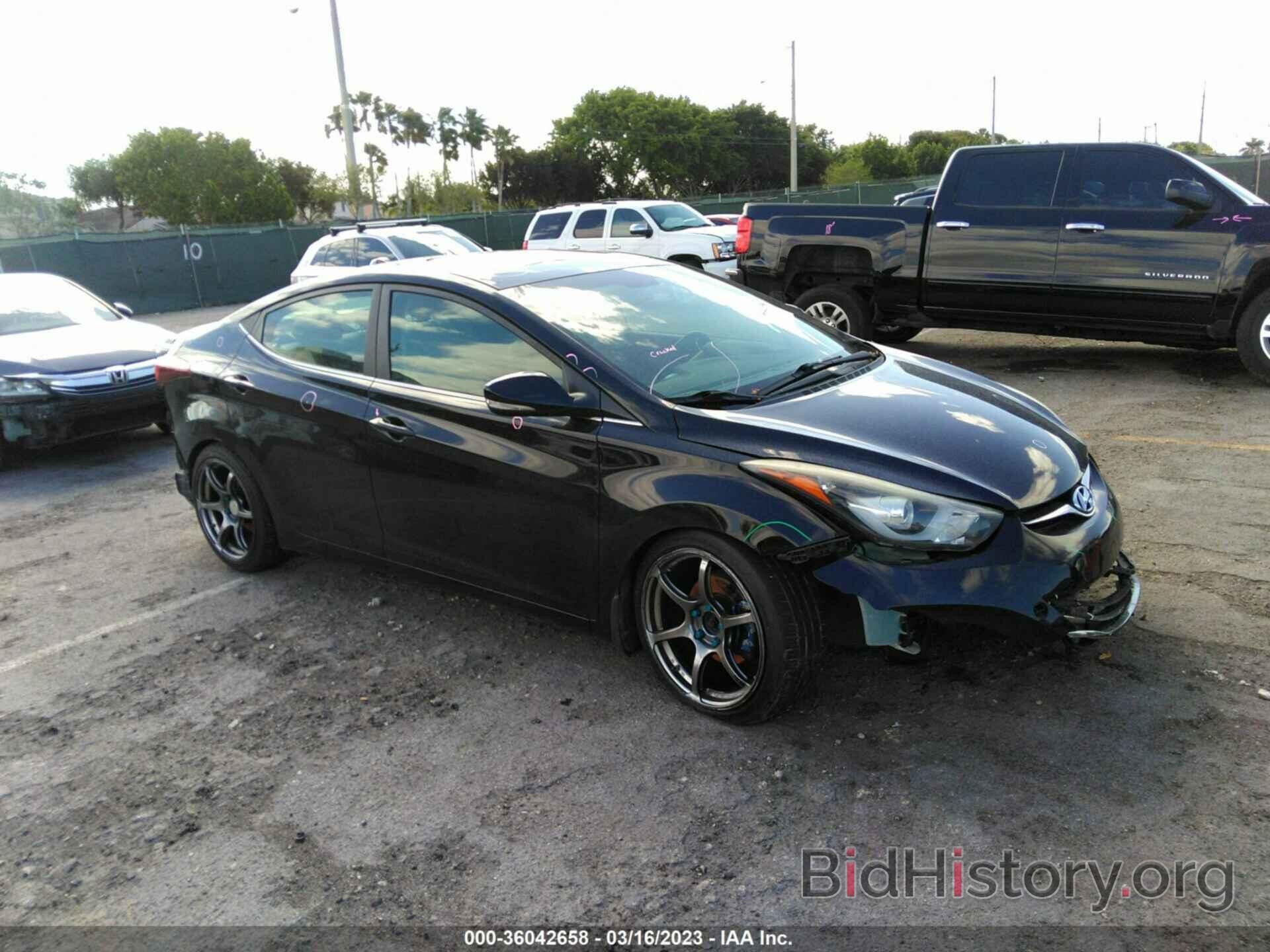 Photo KMHDH4AH9FU268340 - HYUNDAI ELANTRA 2015