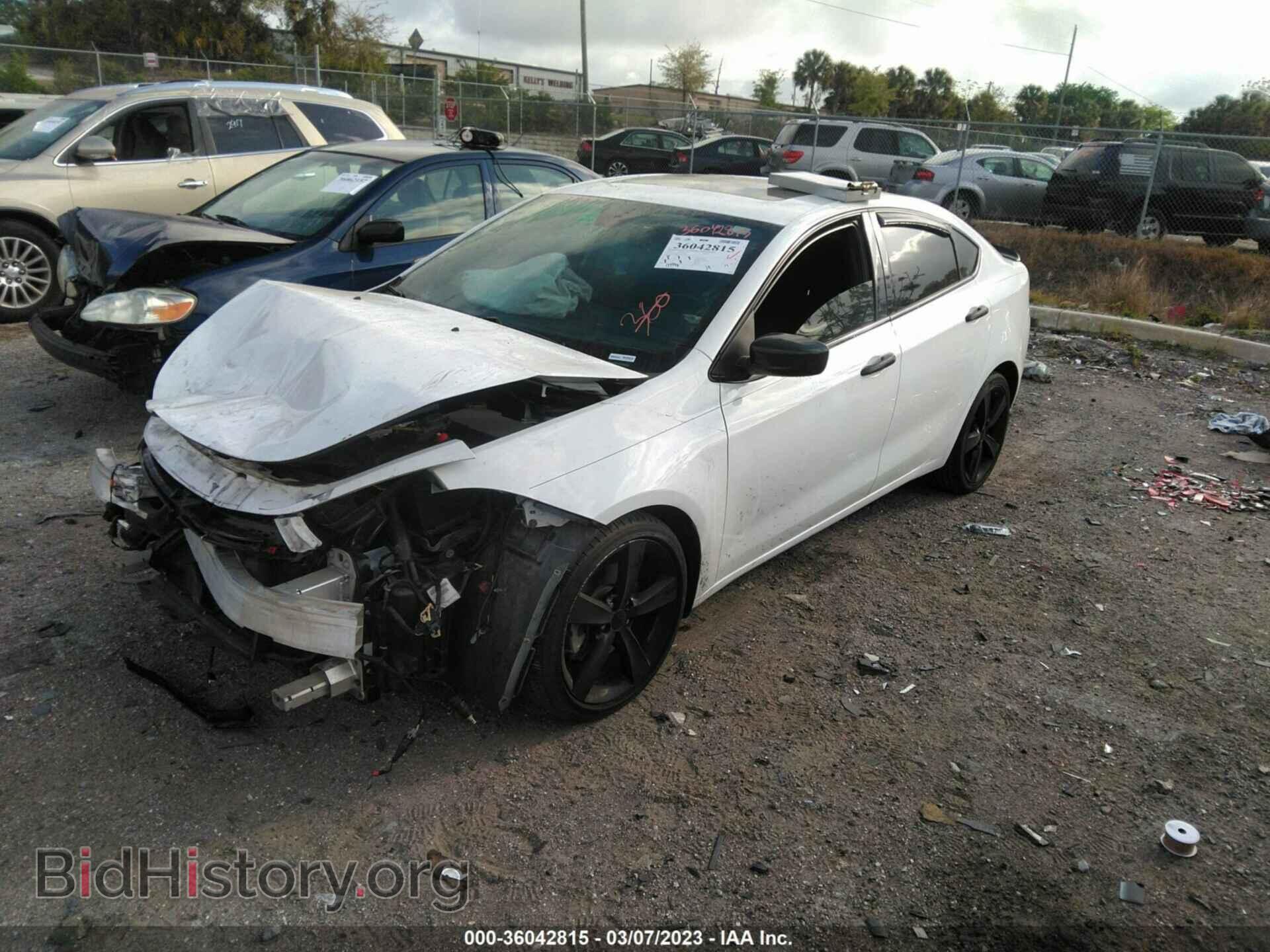 2015 DODGE DART - VIN: 1C3CDFBB7FD253082 - Фото 2