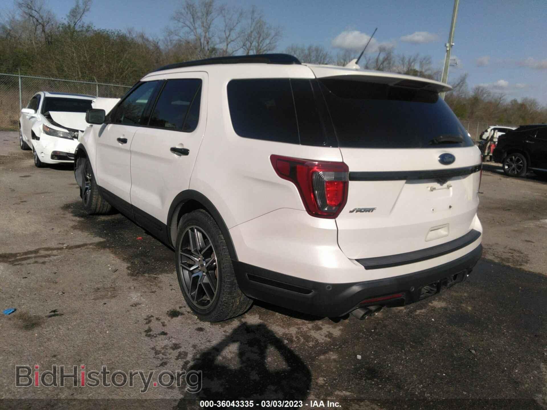 2018 FORD EXPLORER - VIN: 1FM5K8GT3JGB97149 - Фото 3