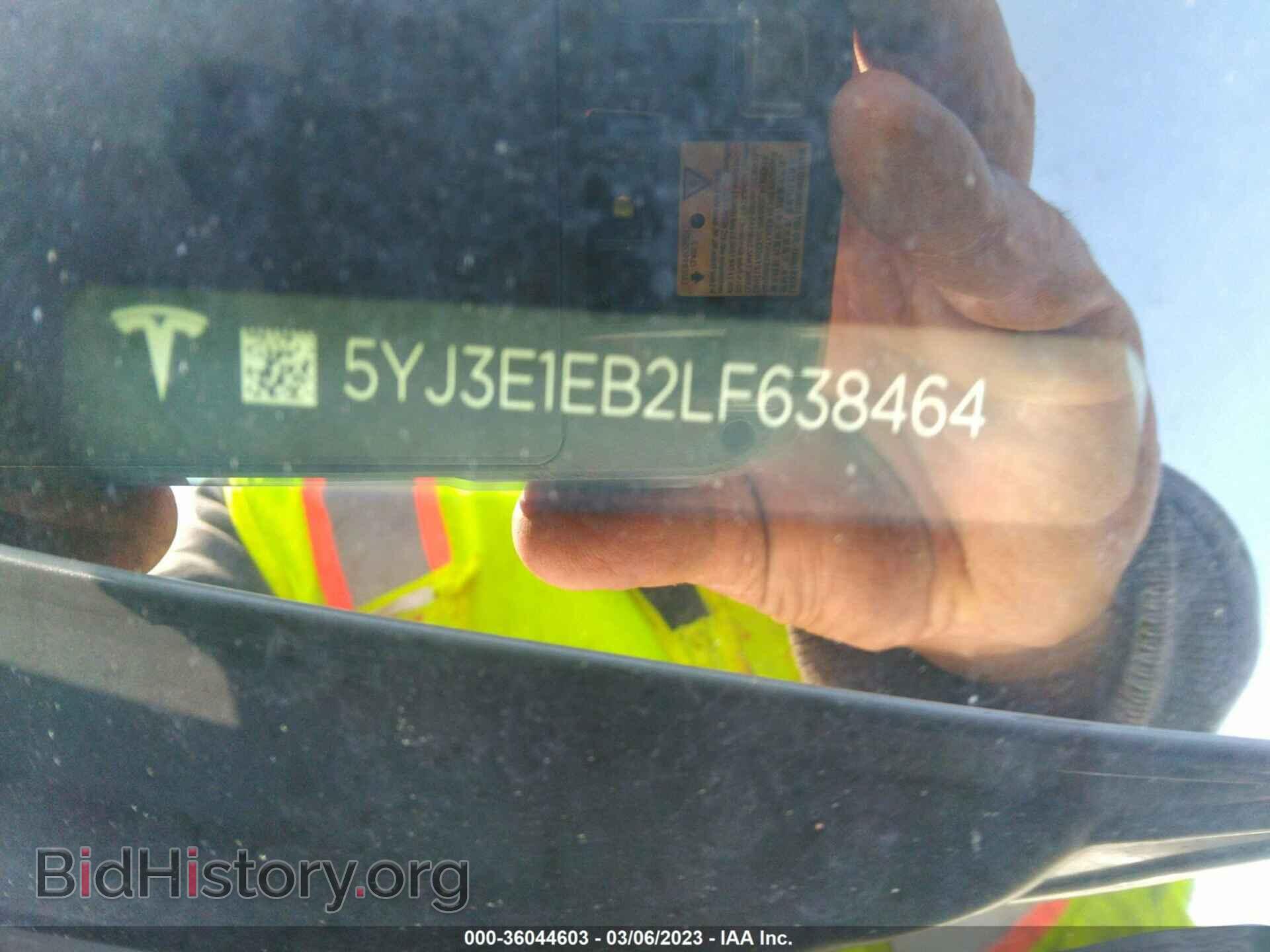 2020 TESLA MODEL 3 - VIN: 5YJ3E1EB2LF638464 - Фото 9