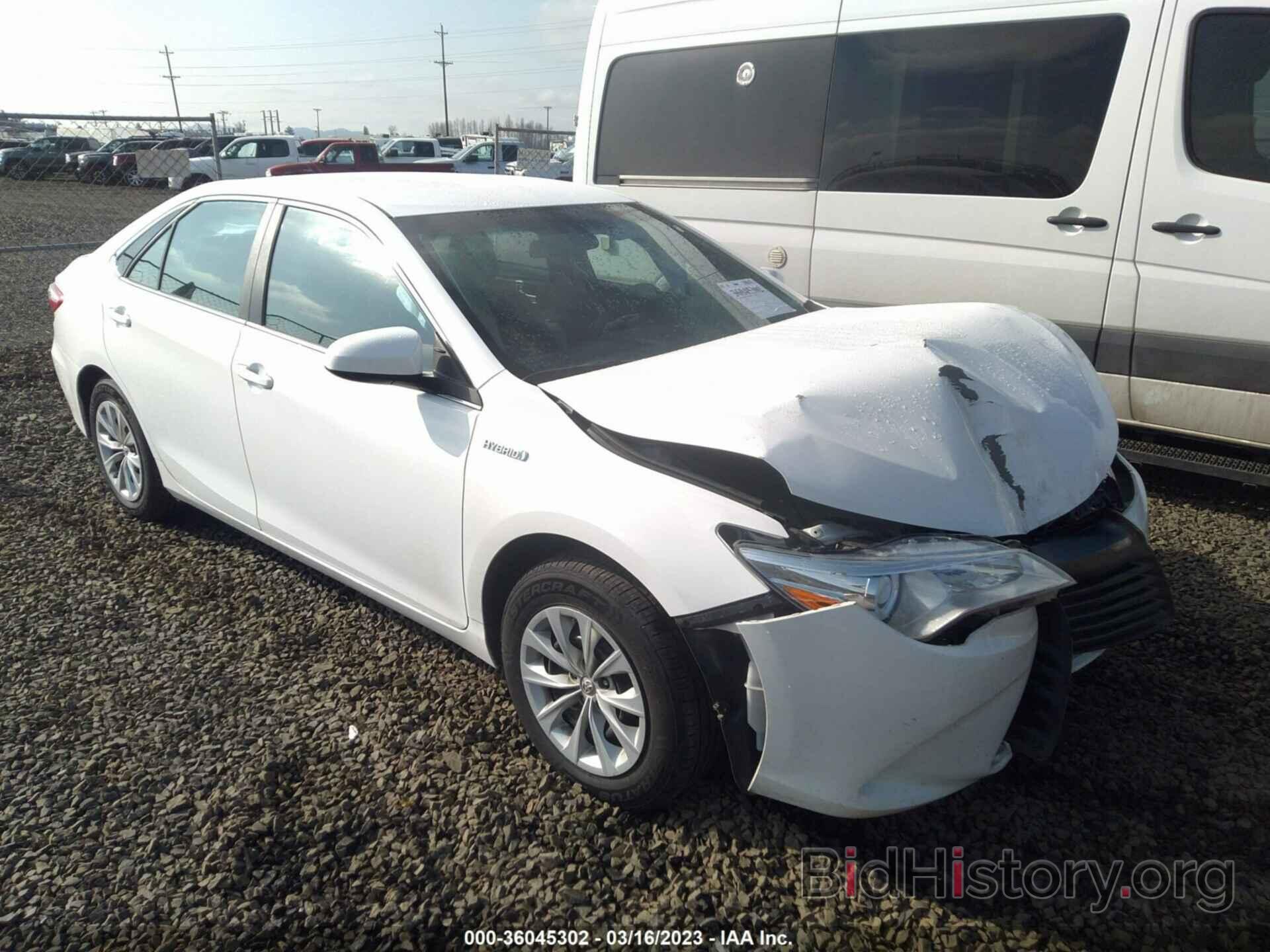 Photo 4T1BD1FK8GU184128 - TOYOTA CAMRY HYBRID 2016