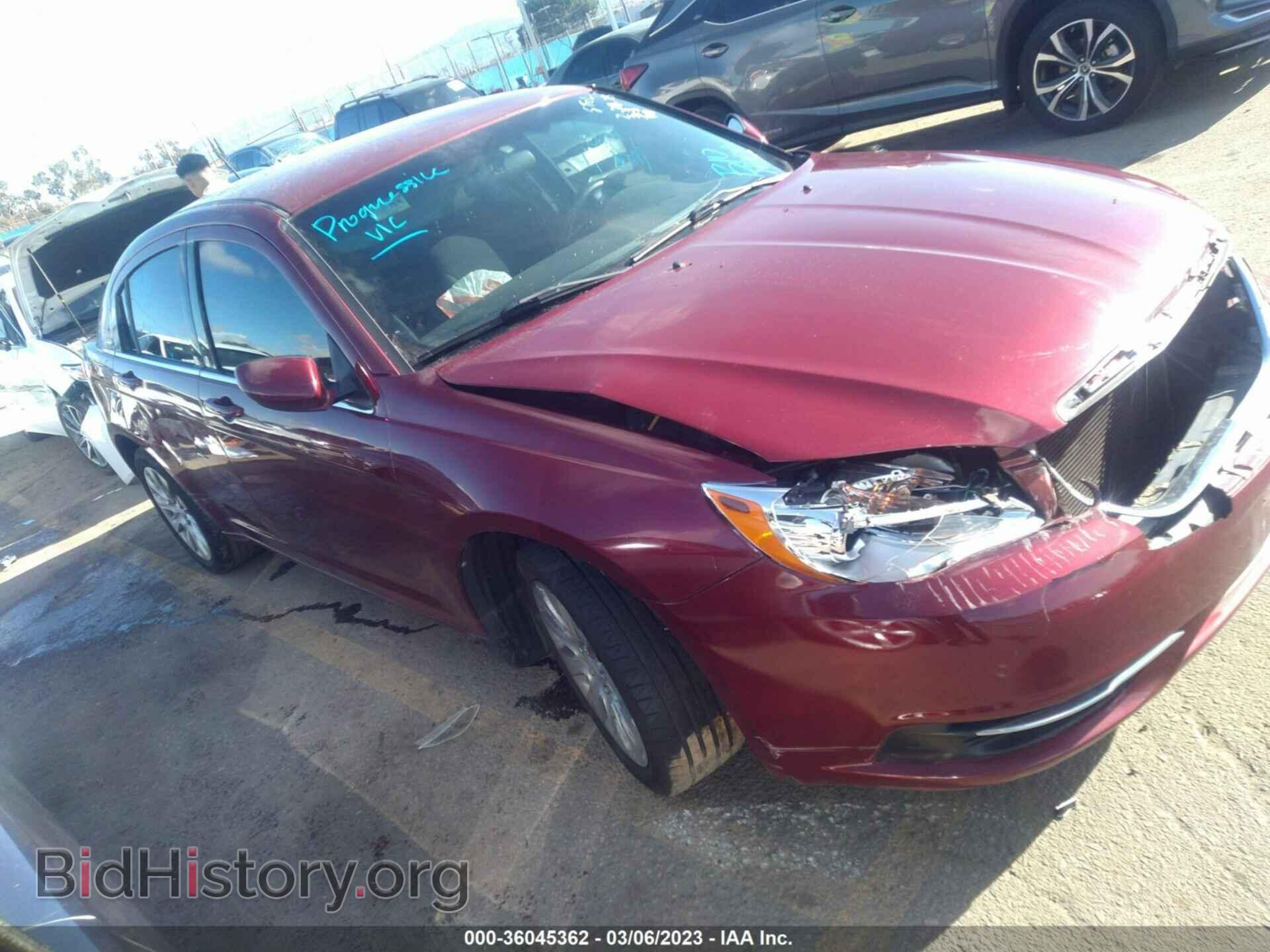 Фотография 1C3CCBAB4DN691417 - CHRYSLER 200 2013