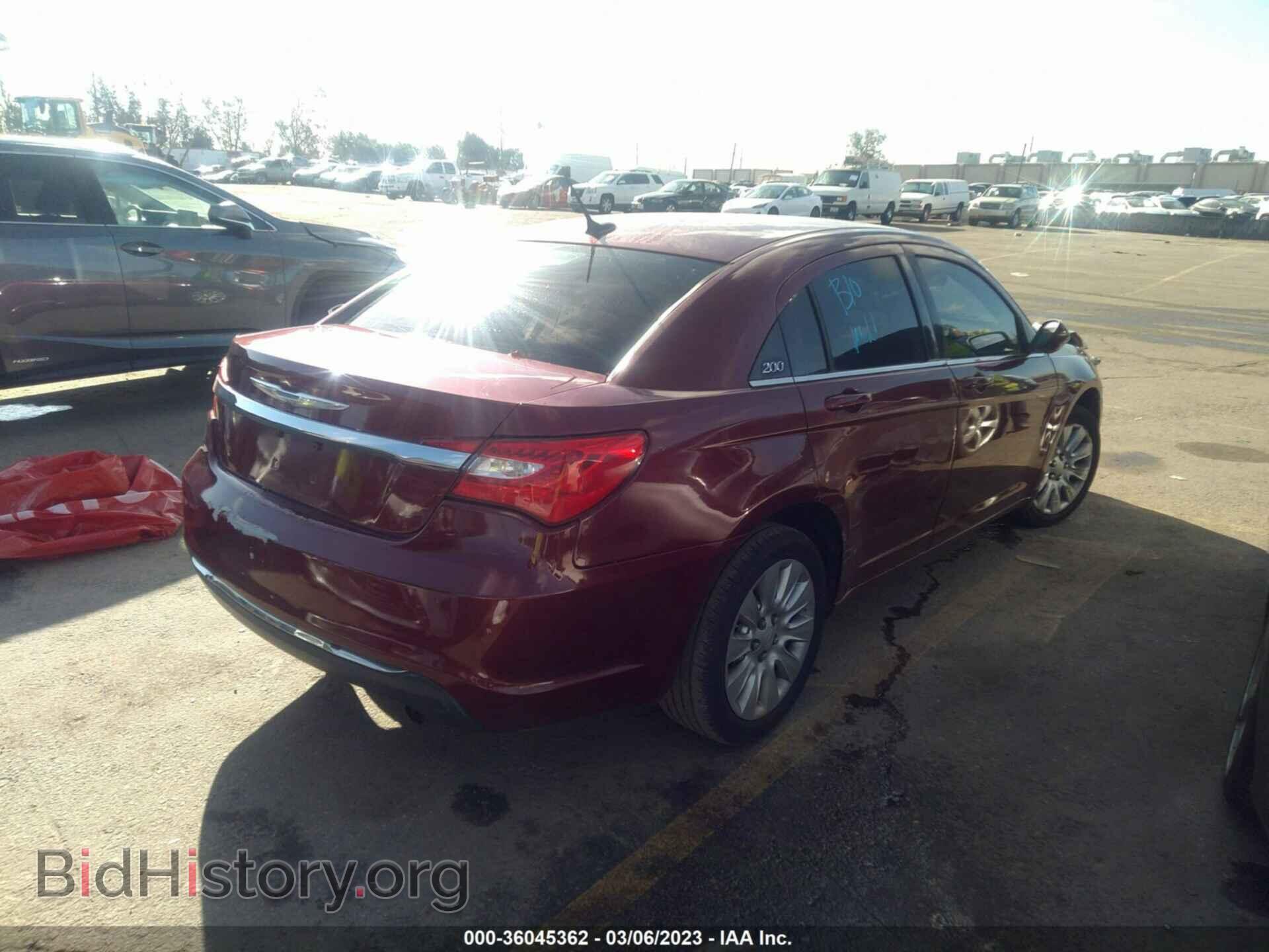 2013 CHRYSLER 200 - VIN: 1C3CCBAB4DN691417 - Фото 4