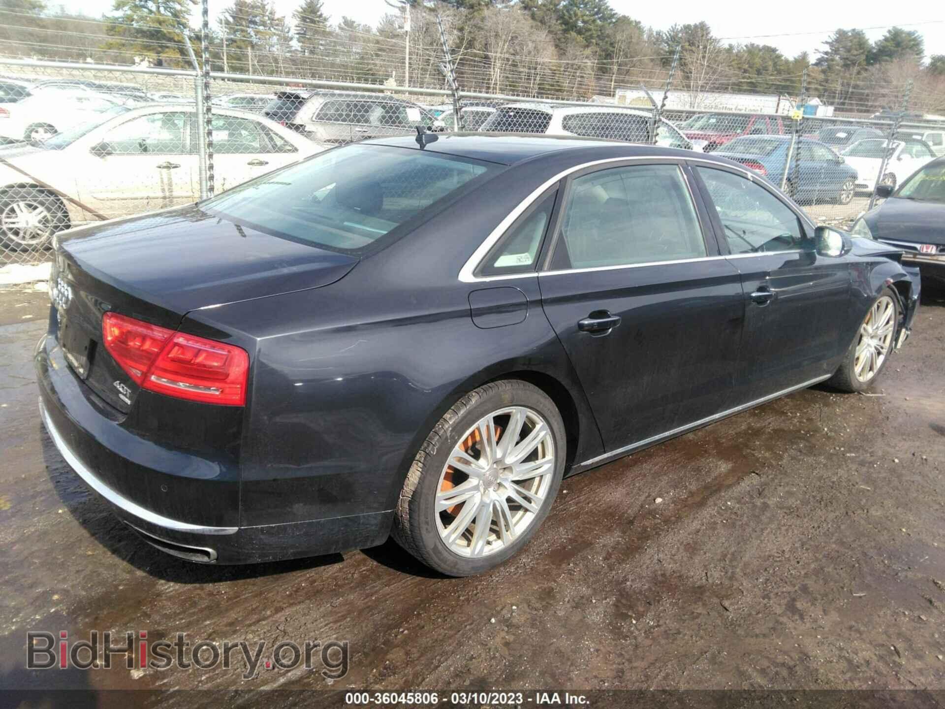 2013 AUDI A8 L - VIN: WAUR2AFDXDN018402 - Фото 4