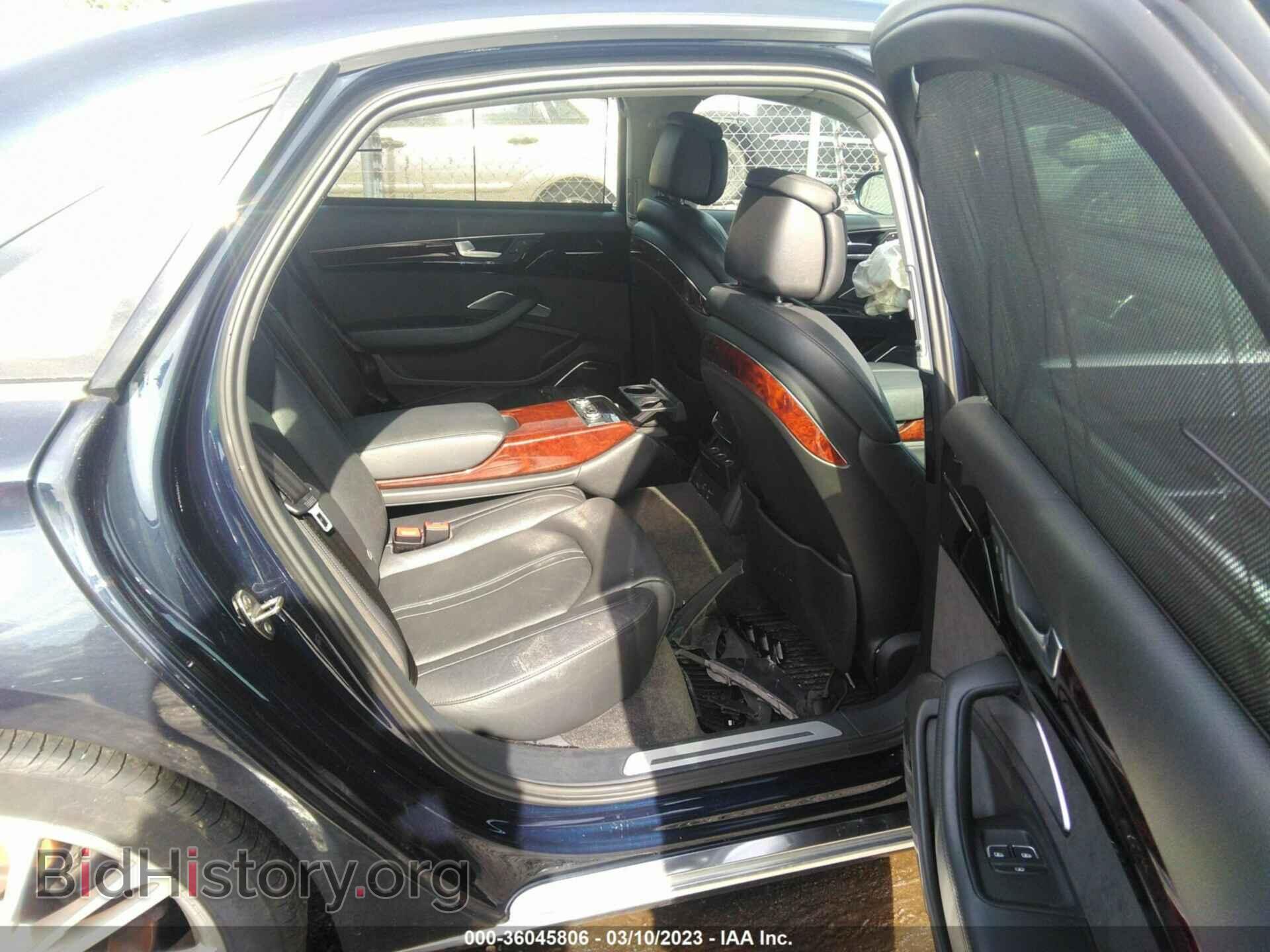 2013 AUDI A8 L - VIN: WAUR2AFDXDN018402 - Фото 8