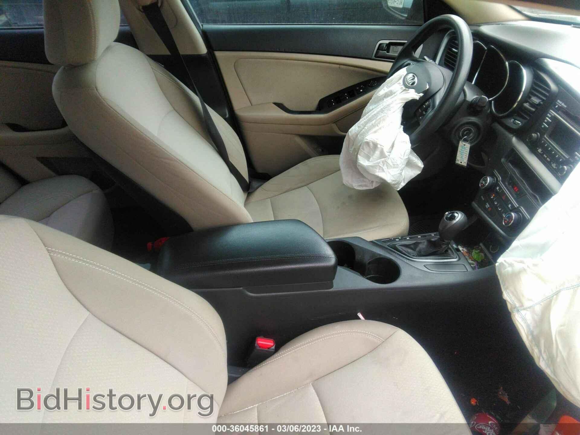 2013 KIA OPTIMA - VIN: KNAGM4A72D5419494 - Фото 5