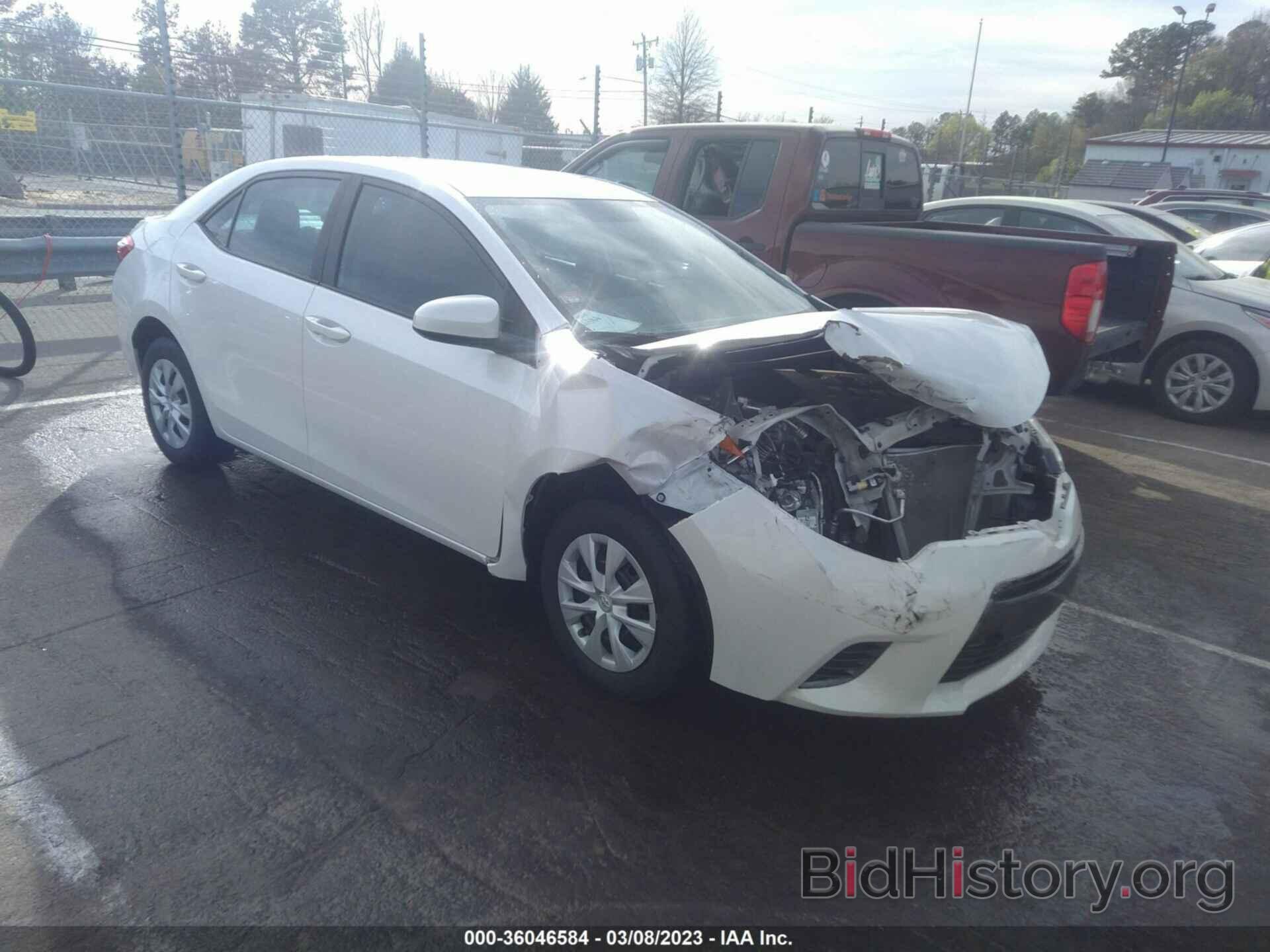 Photo 5YFBPRHE2GP423140 - TOYOTA COROLLA 2016