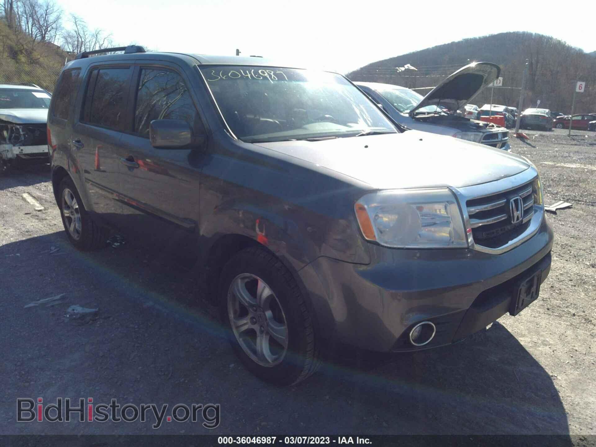 Фотография 5FNYF4H60DB066315 - HONDA PILOT 2013