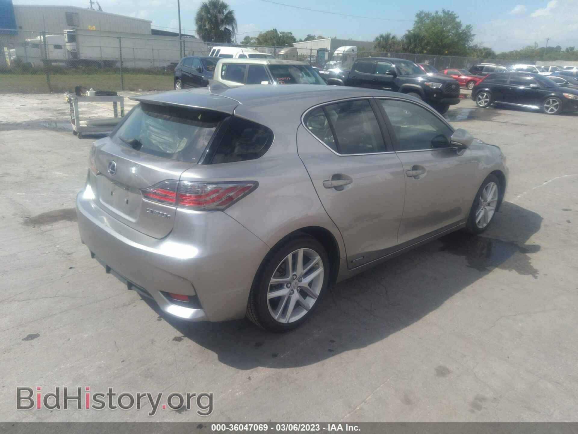 2017 LEXUS CT - VIN: JTHKD5BH7H2298705 - Фото 4
